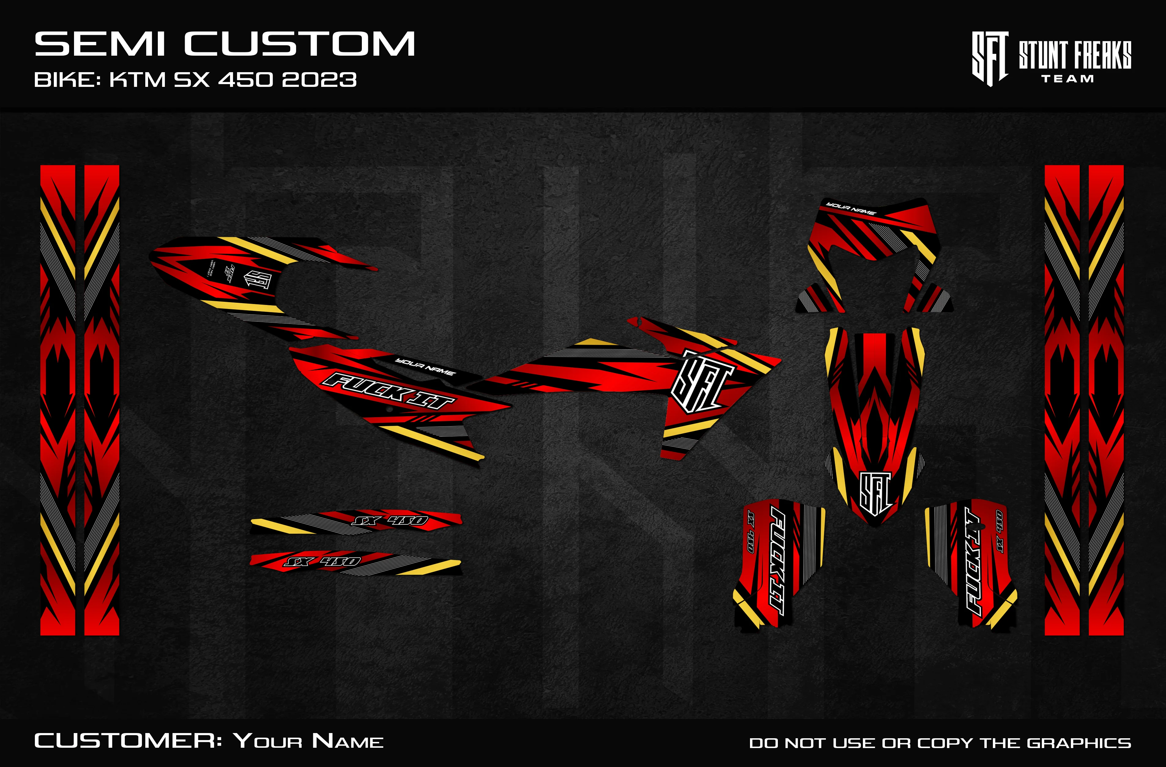 Raw Semi Custom Graphics Kit - Image 3
