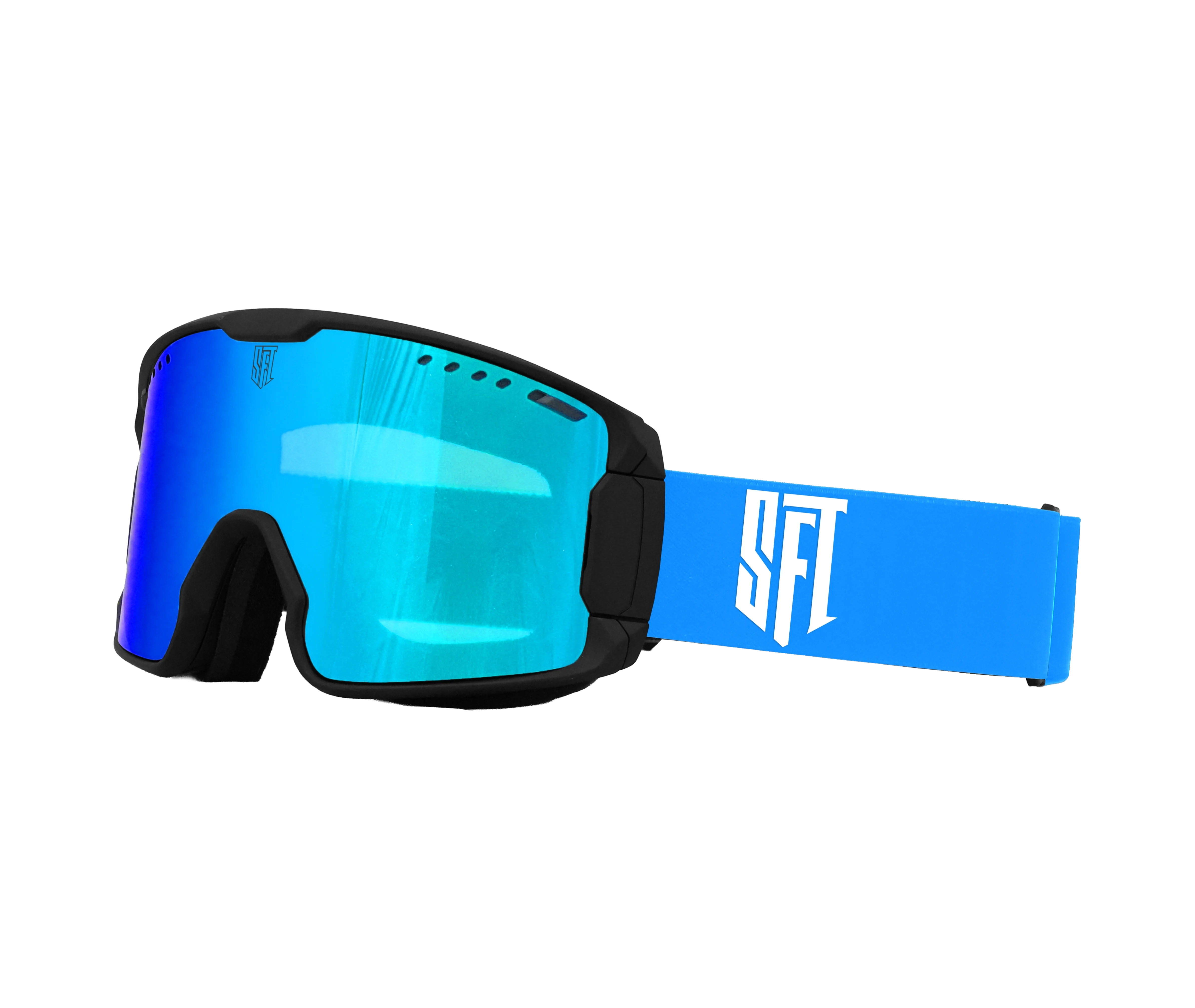 Clip Blue Goggles