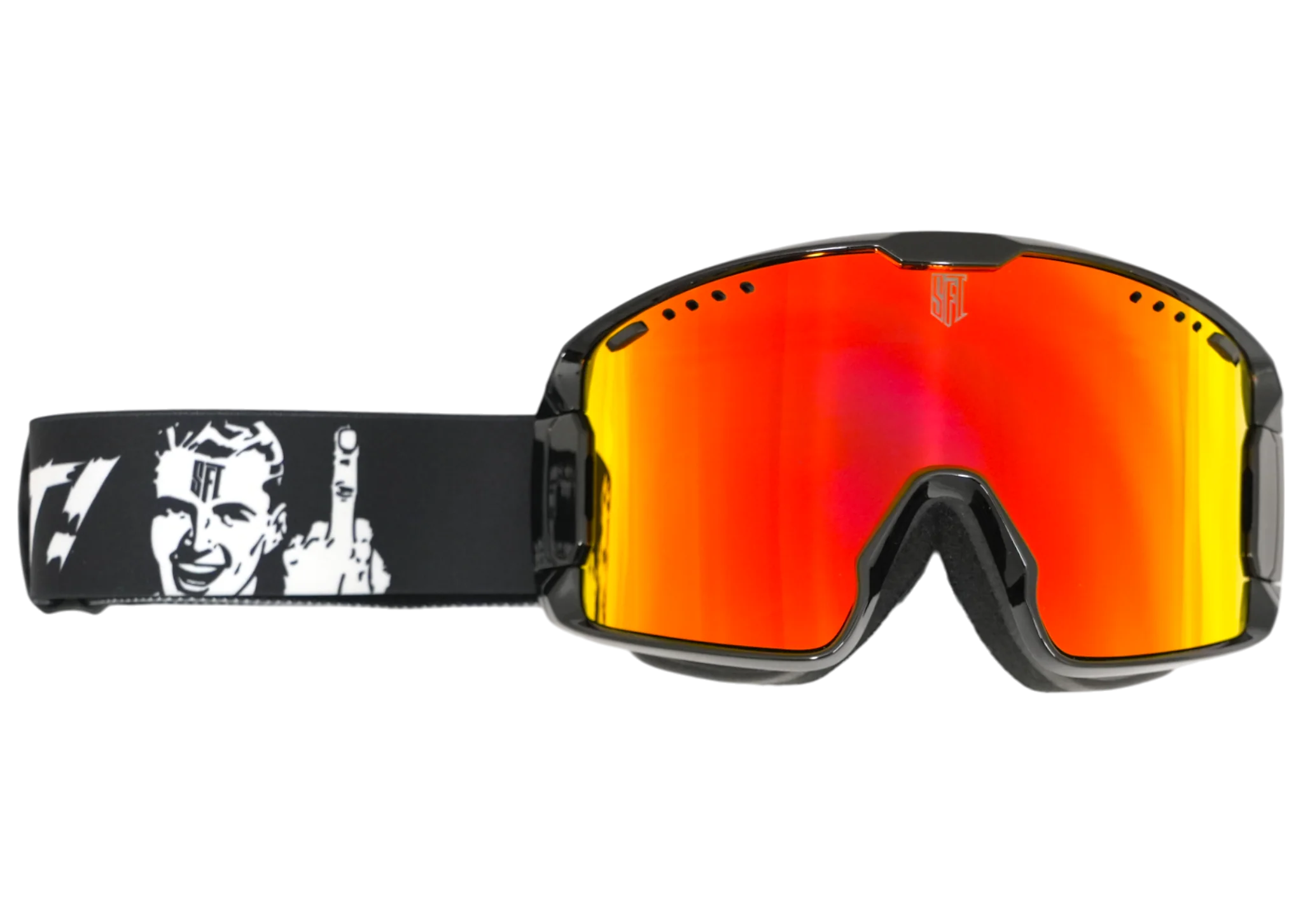 Clip Fuck It Black Goggles