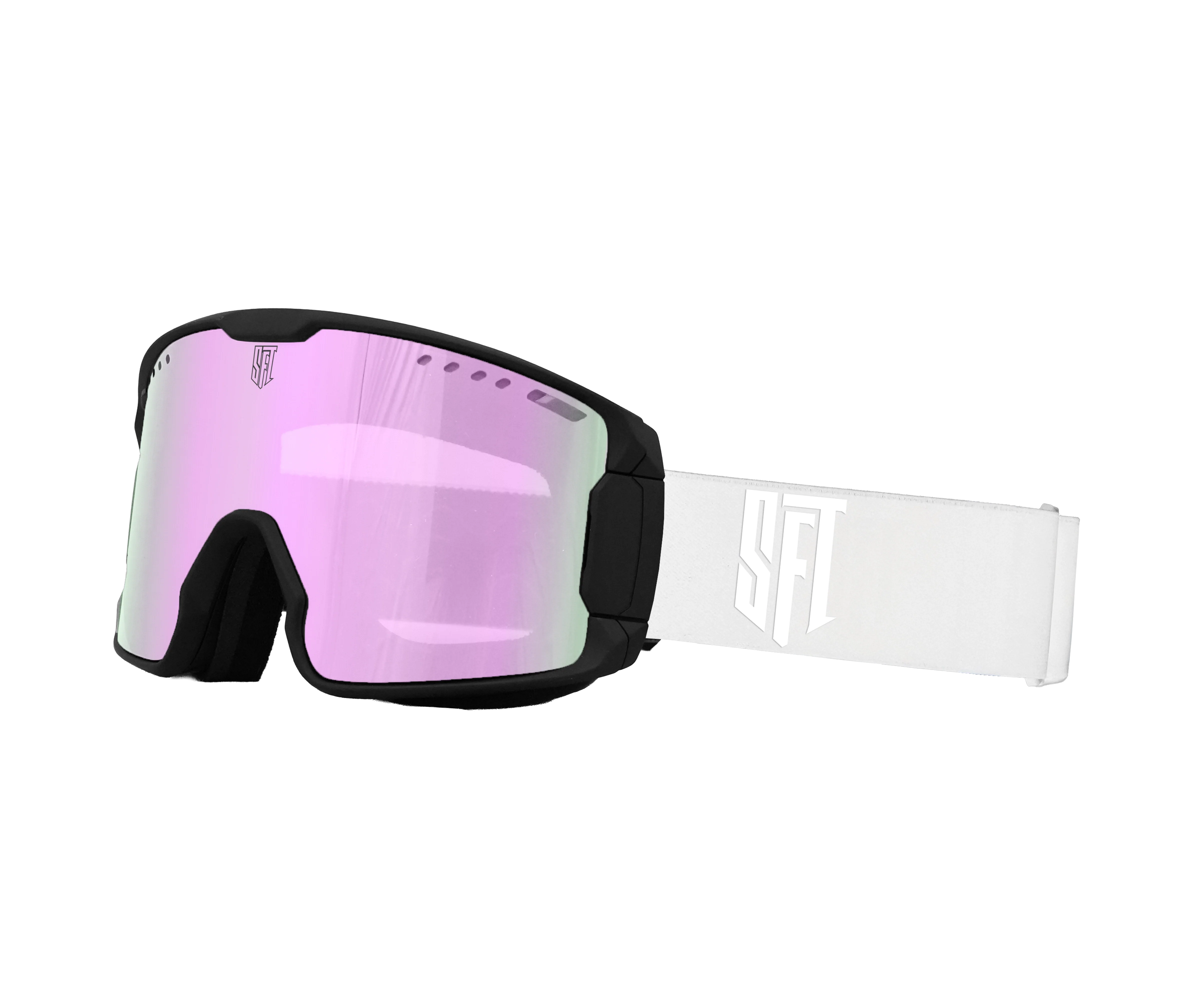 Clip Full White Goggles - Image 11