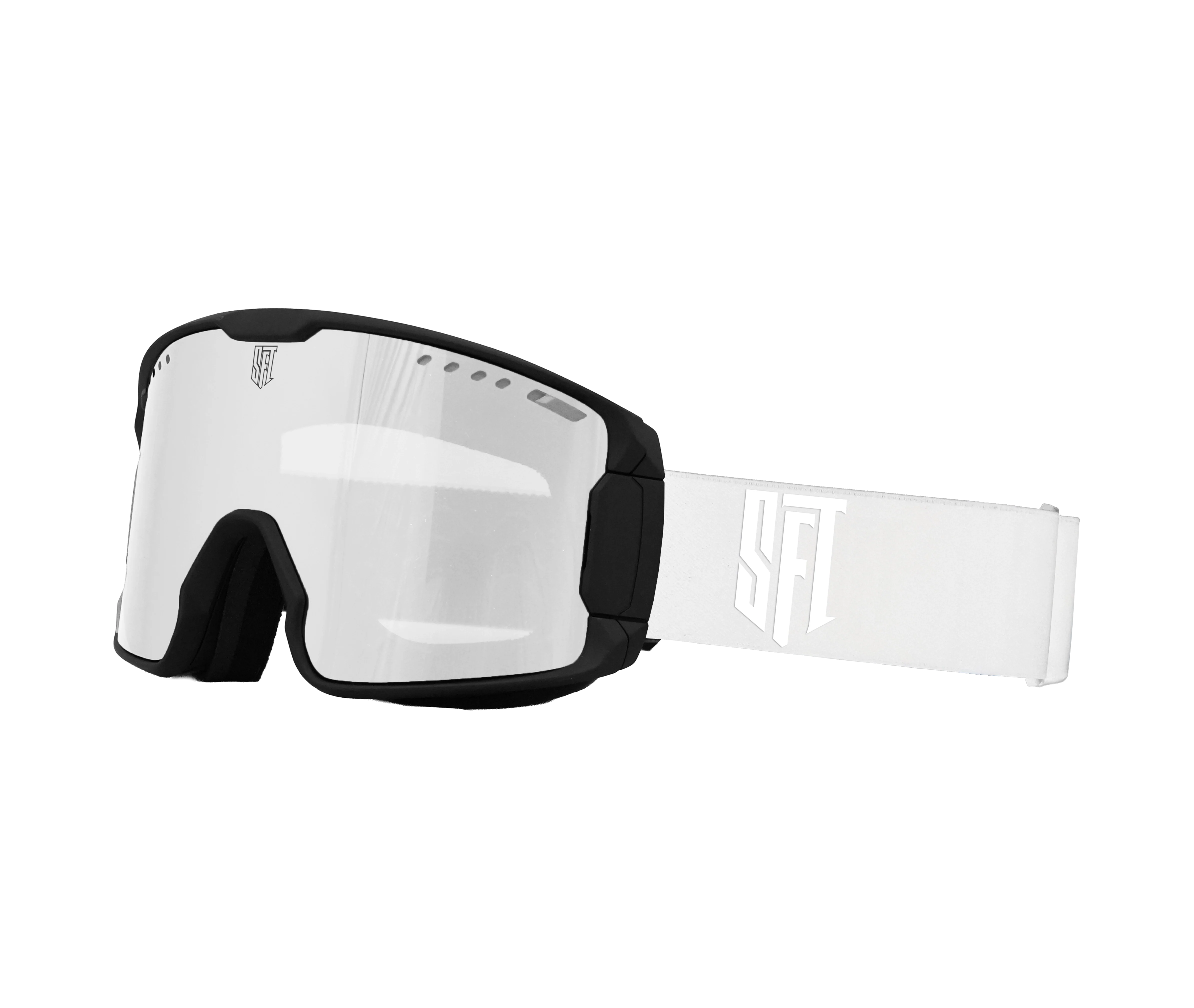 Clip Full White Goggles - Image 12