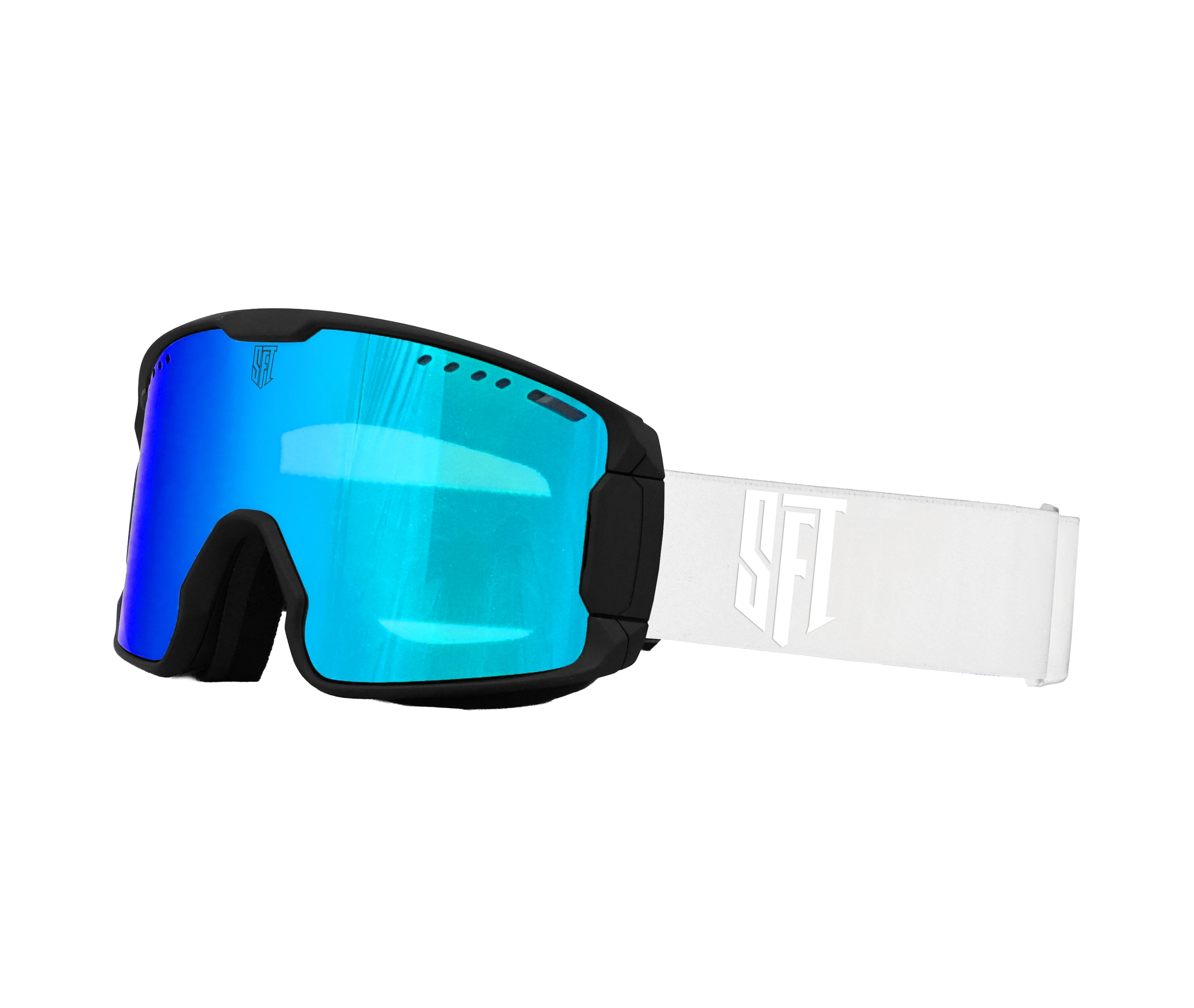 Clip Full White Goggles - Image 13