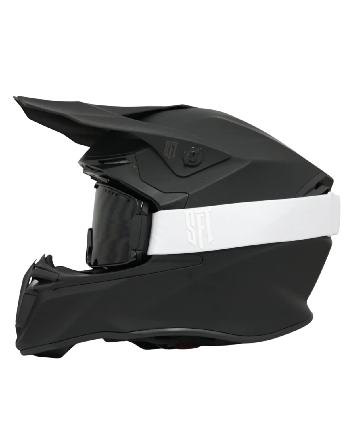 Clip Full White Goggles - Image 3