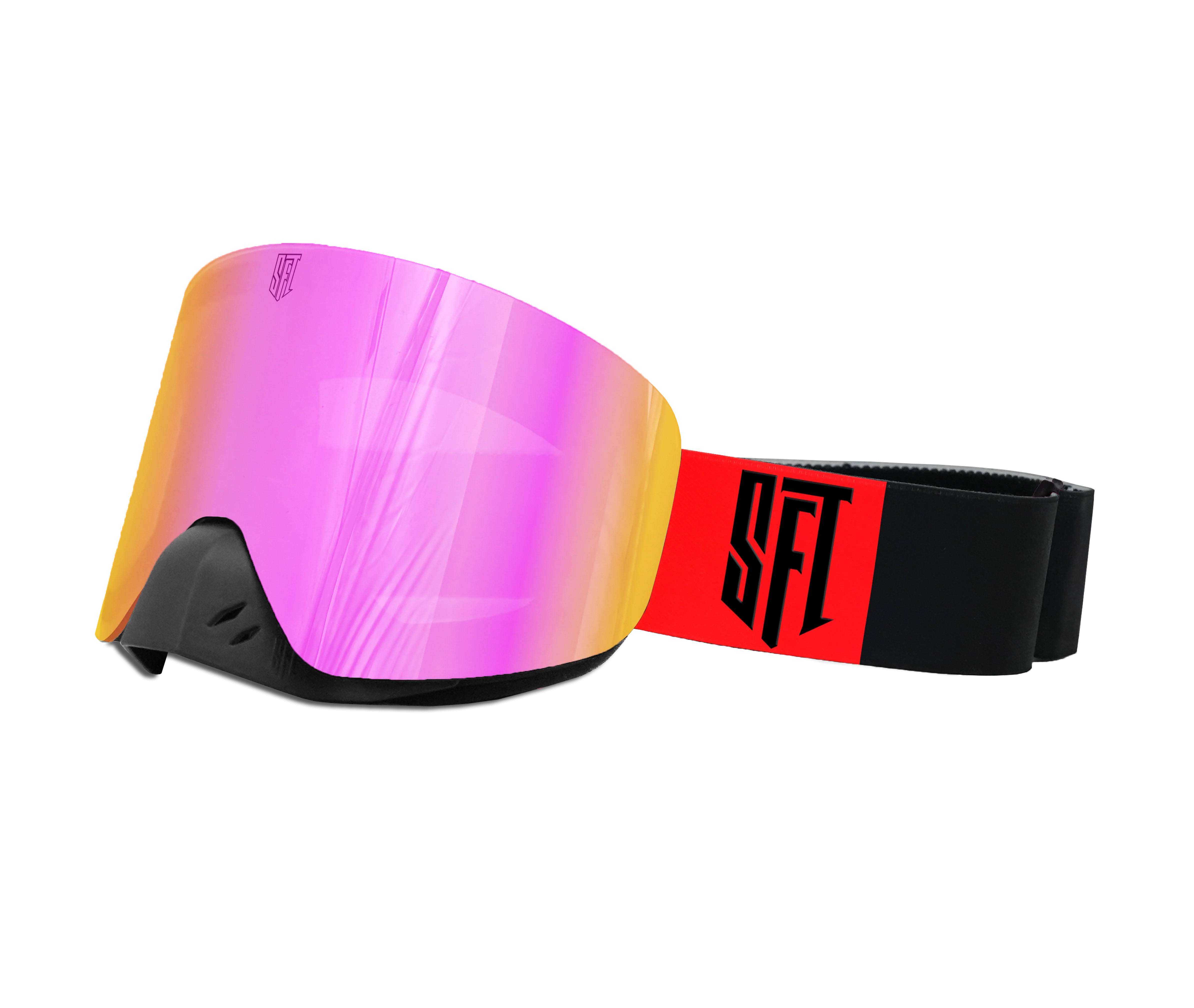 Fast Black Red Magnetic Goggles - Image 11