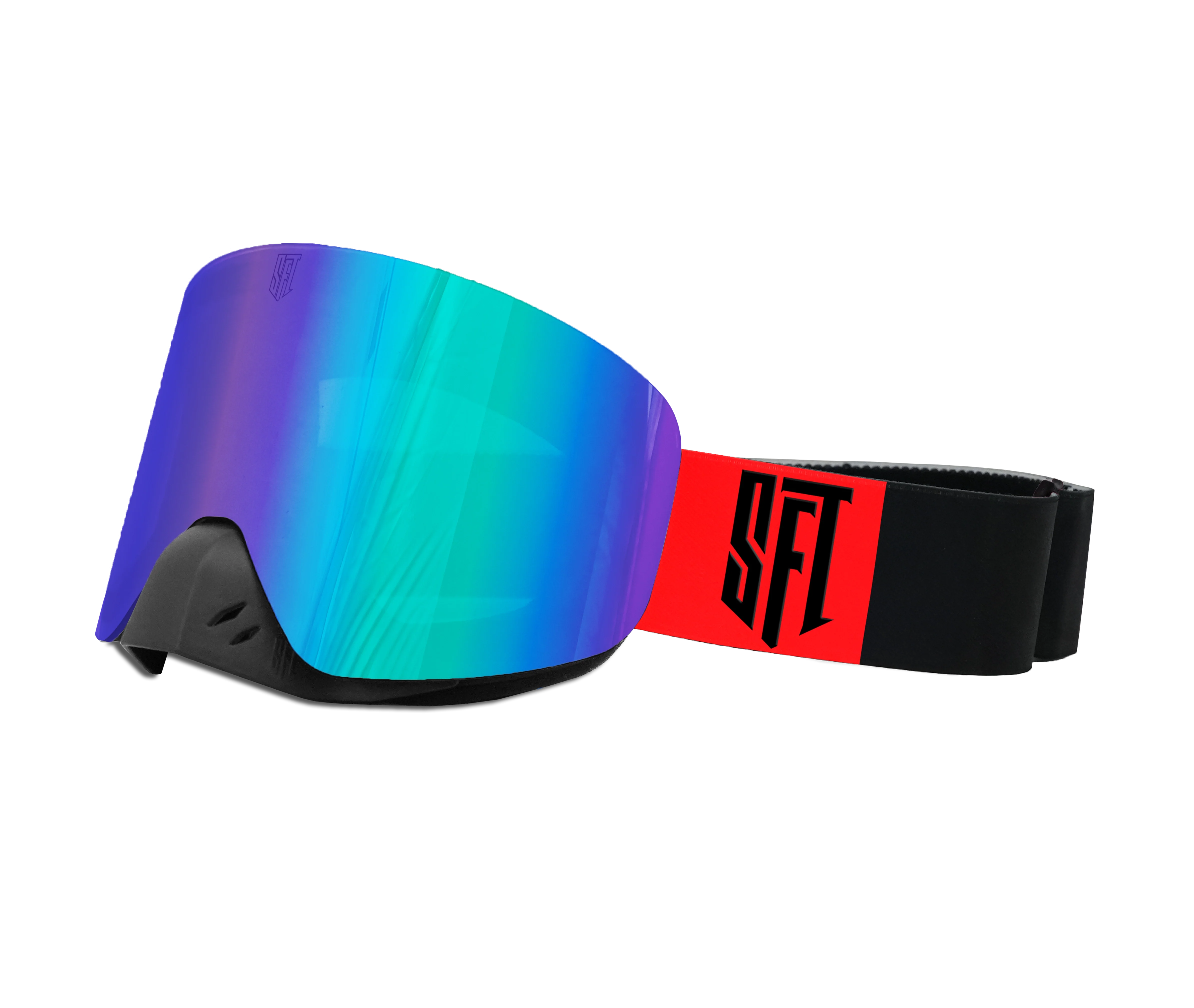 Fast Black Red Magnetic Goggles - Image 13