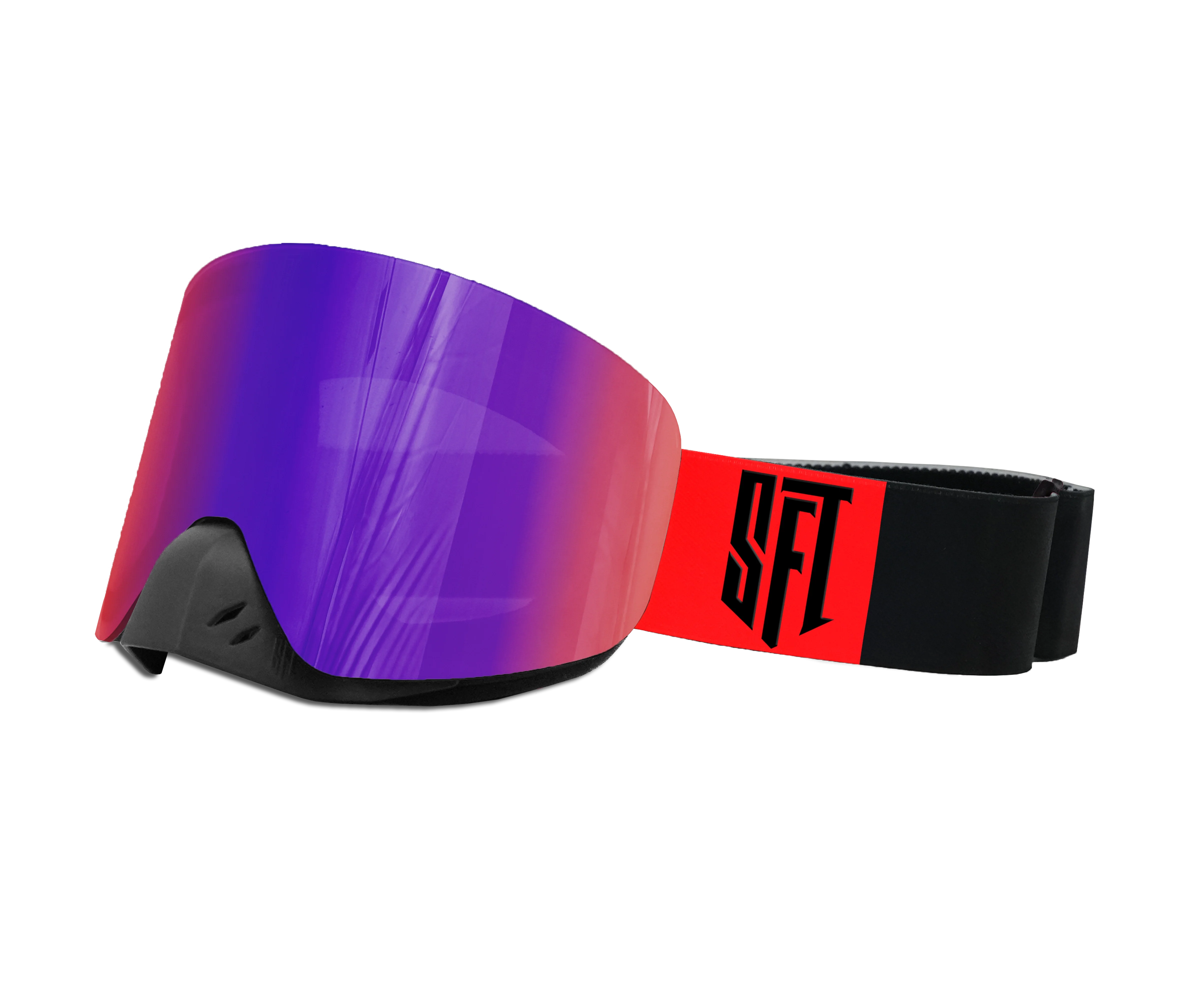 Fast Black Red Magnetic Goggles - Image 15