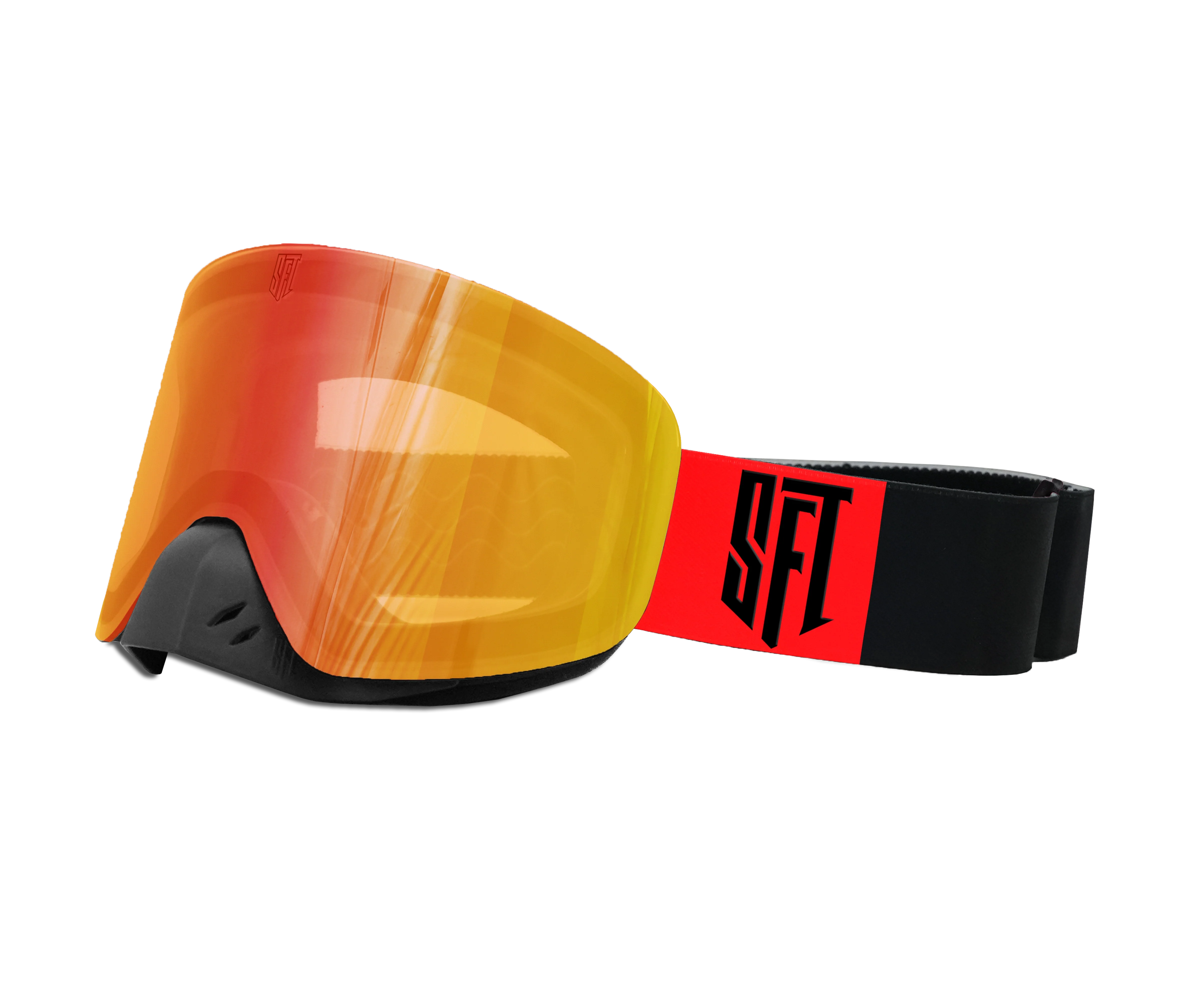 Fast Black Red Magnetic Goggles - Image 20