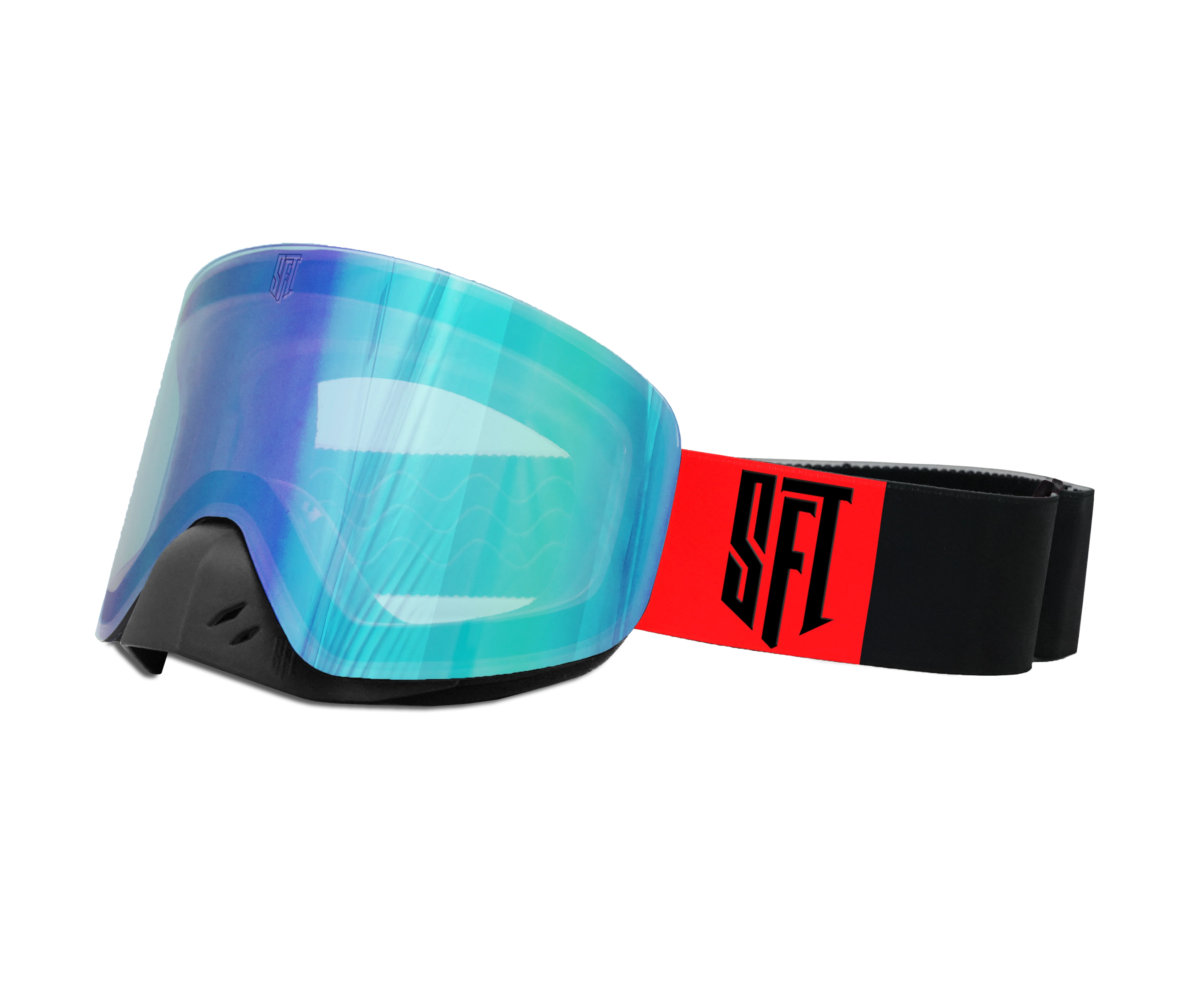 Fast Black Red Magnetic Goggles - Image 21