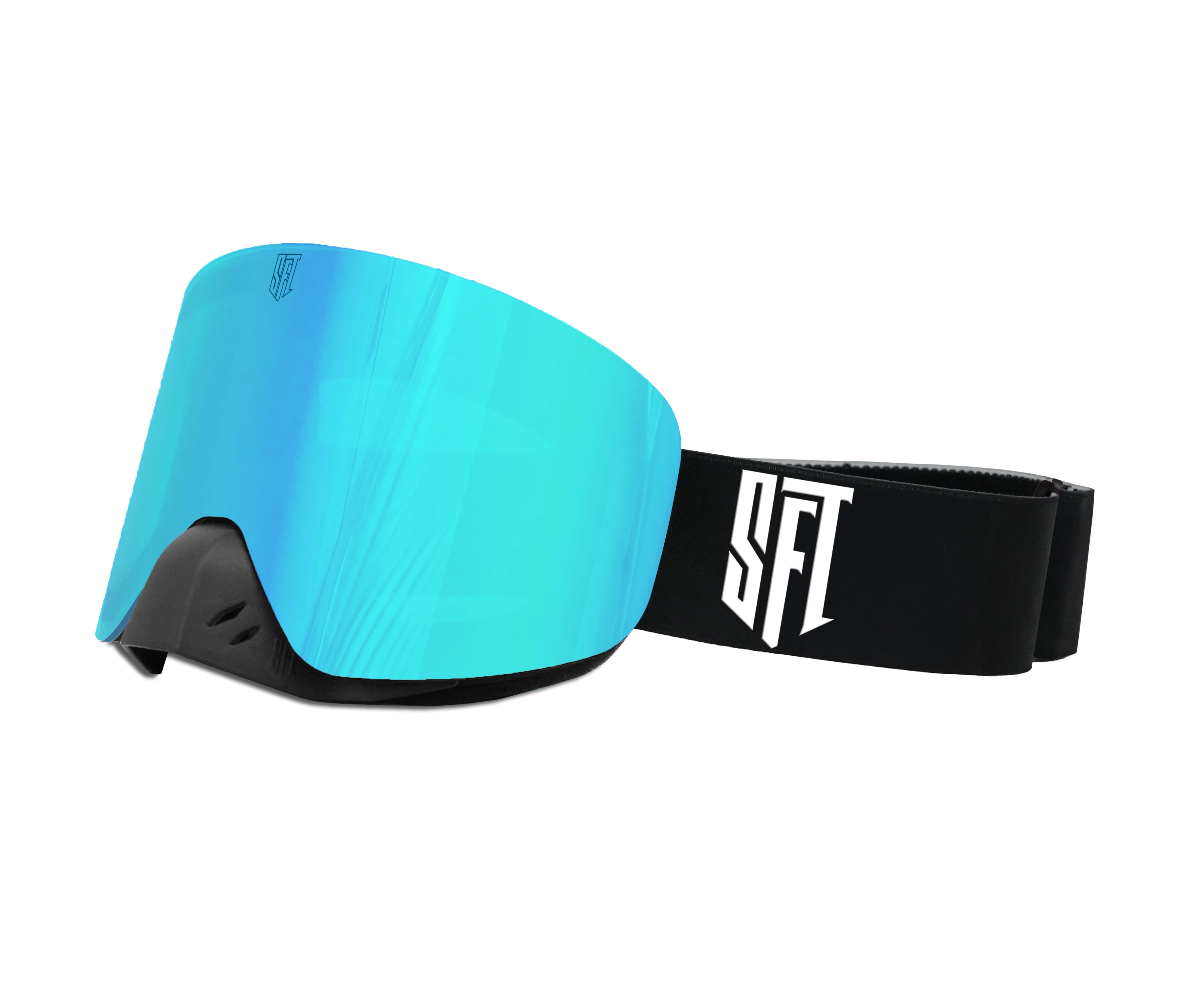 Fast Black White SFT Magnetic Goggles - Image 14