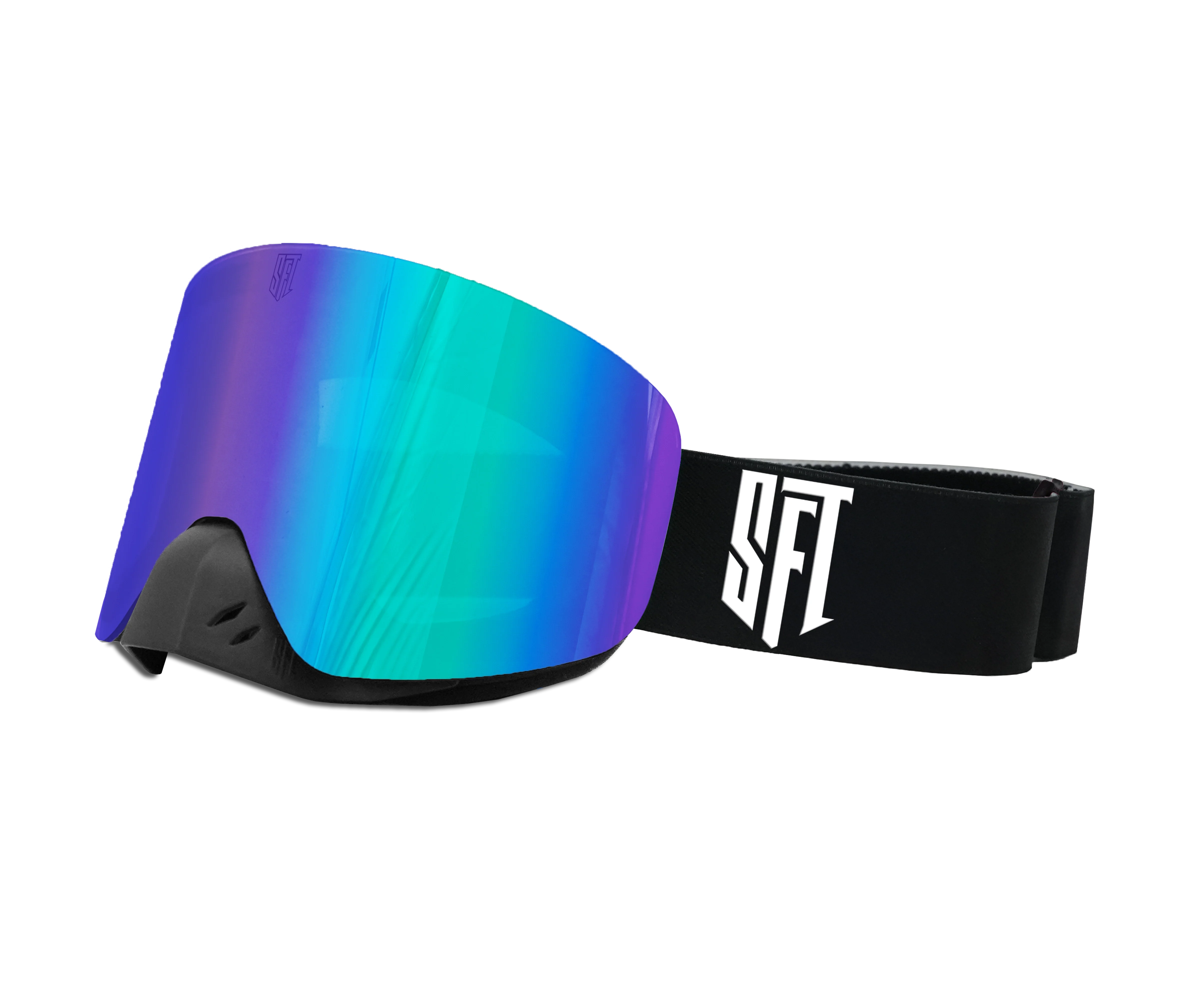 Fast Black White SFT Magnetic Goggles - Image 15