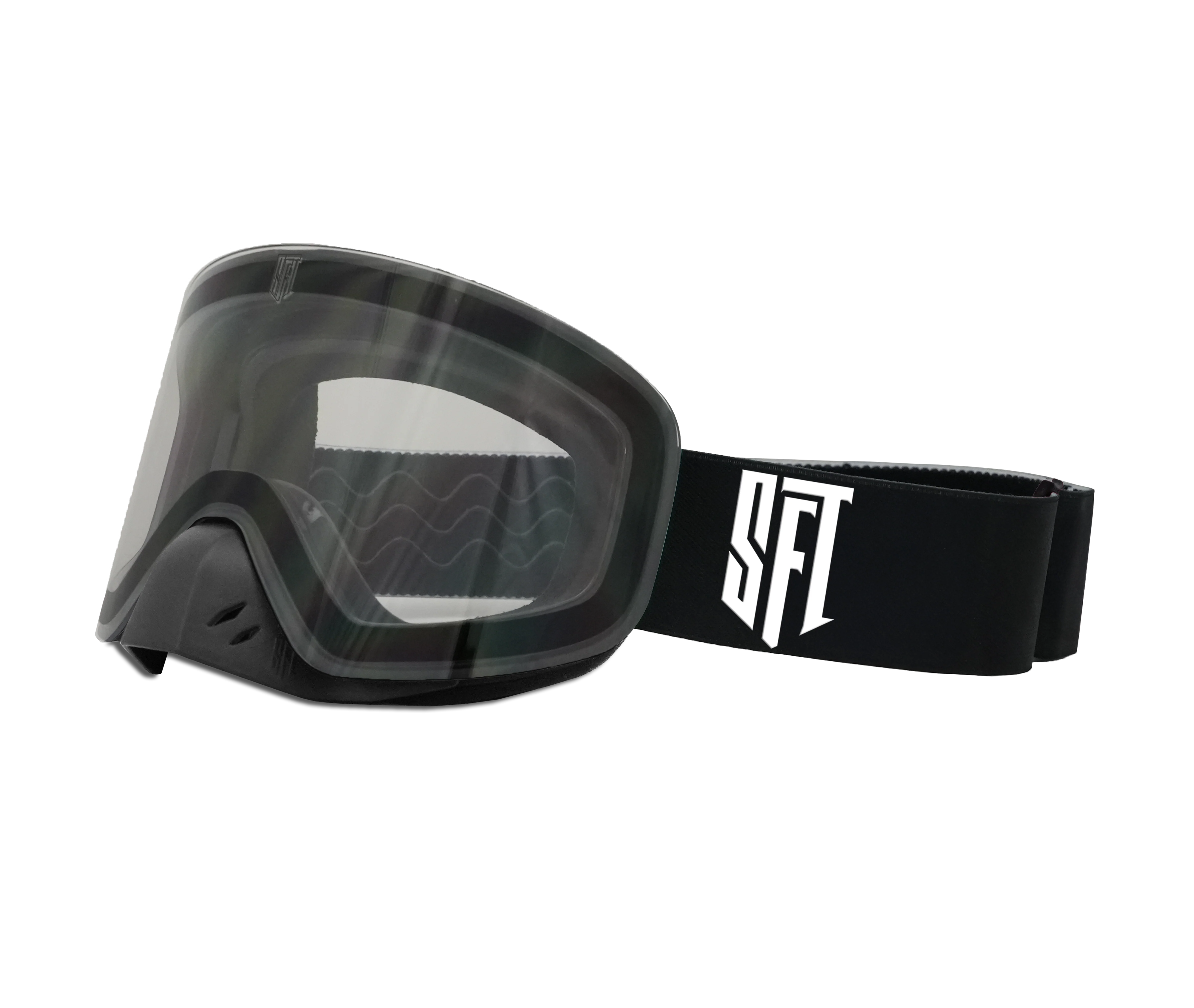 Fast Black White SFT Magnetic Goggles - Image 18