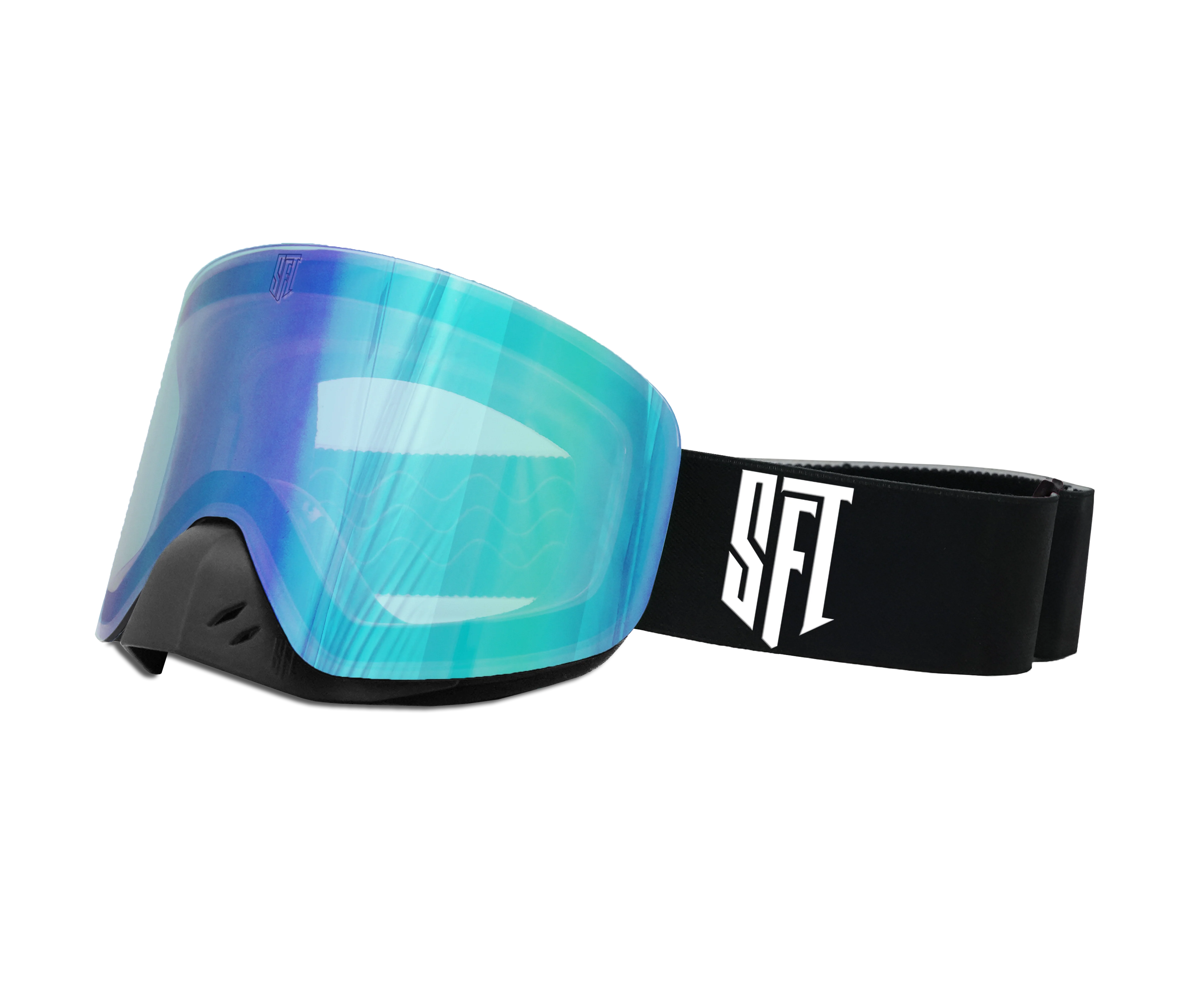 Fast Black White SFT Magnetic Goggles - Image 21