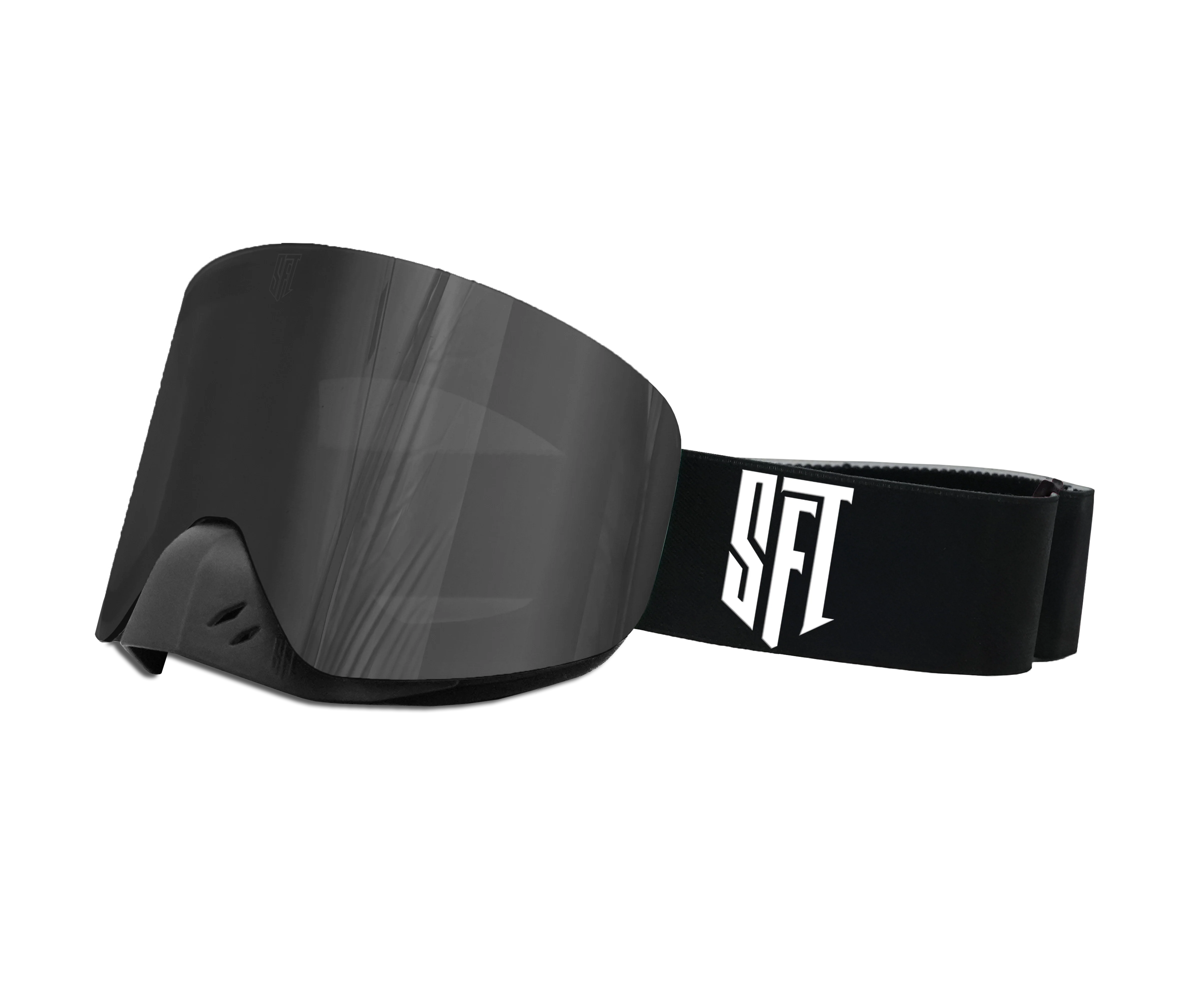 Fast Black White SFT Magnetic Goggles - Image 9