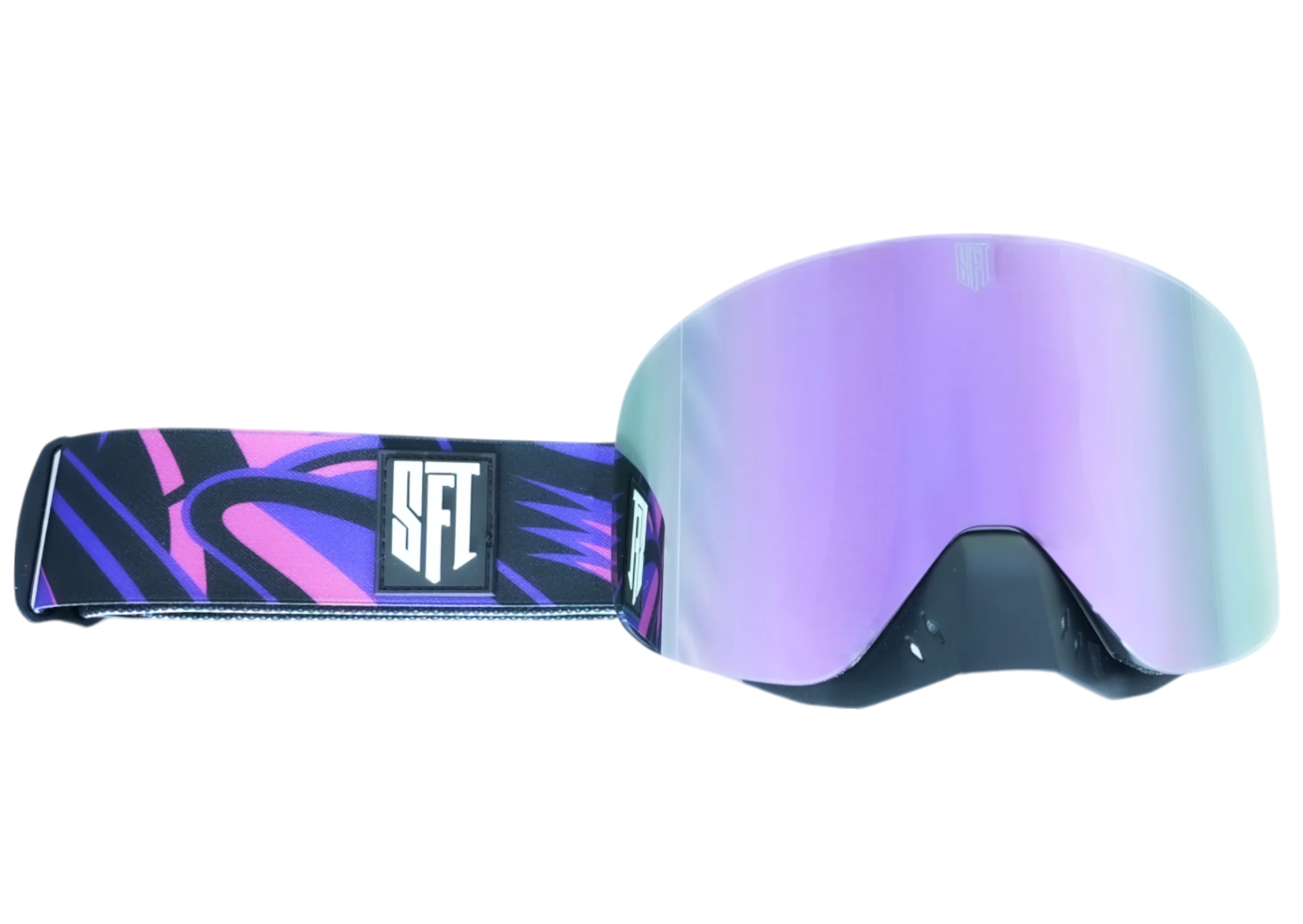 Fast Flare Purple Magnetic Goggles