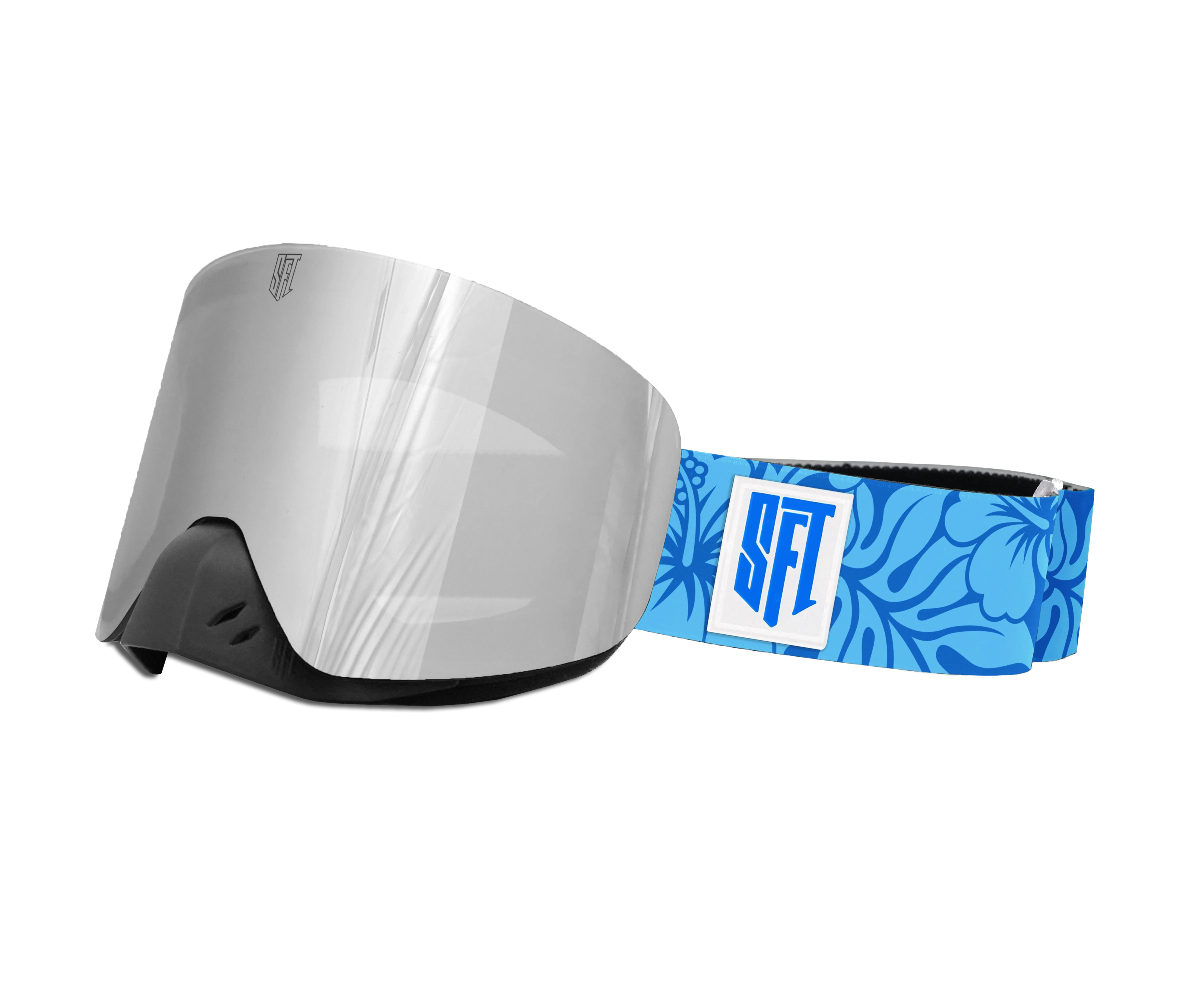 Fast Flower Blue Magnetic Goggles - Image 11