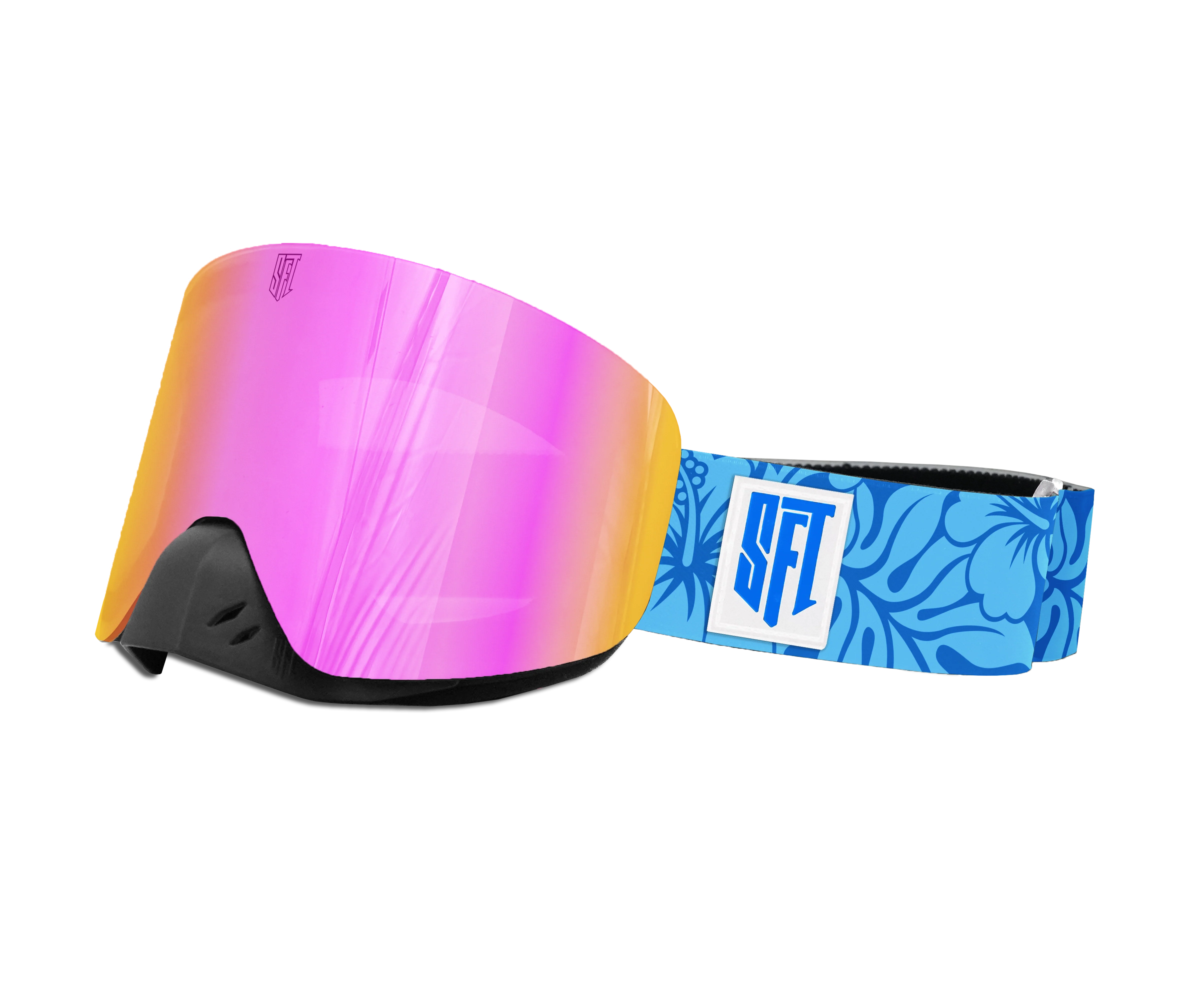 Fast Flower Blue Magnetic Goggles - Image 13