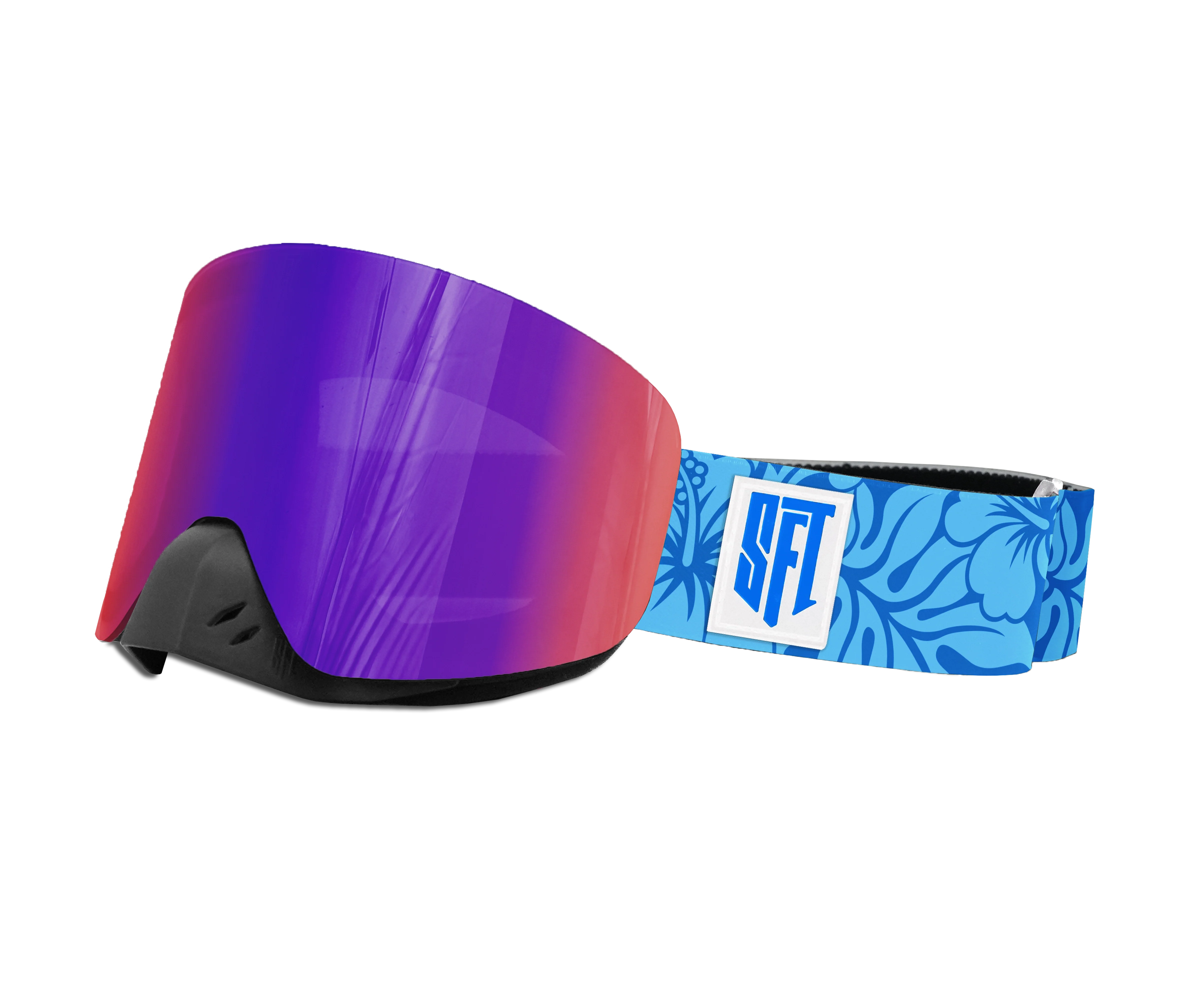 Fast Flower Blue Magnetic Goggles - Image 14