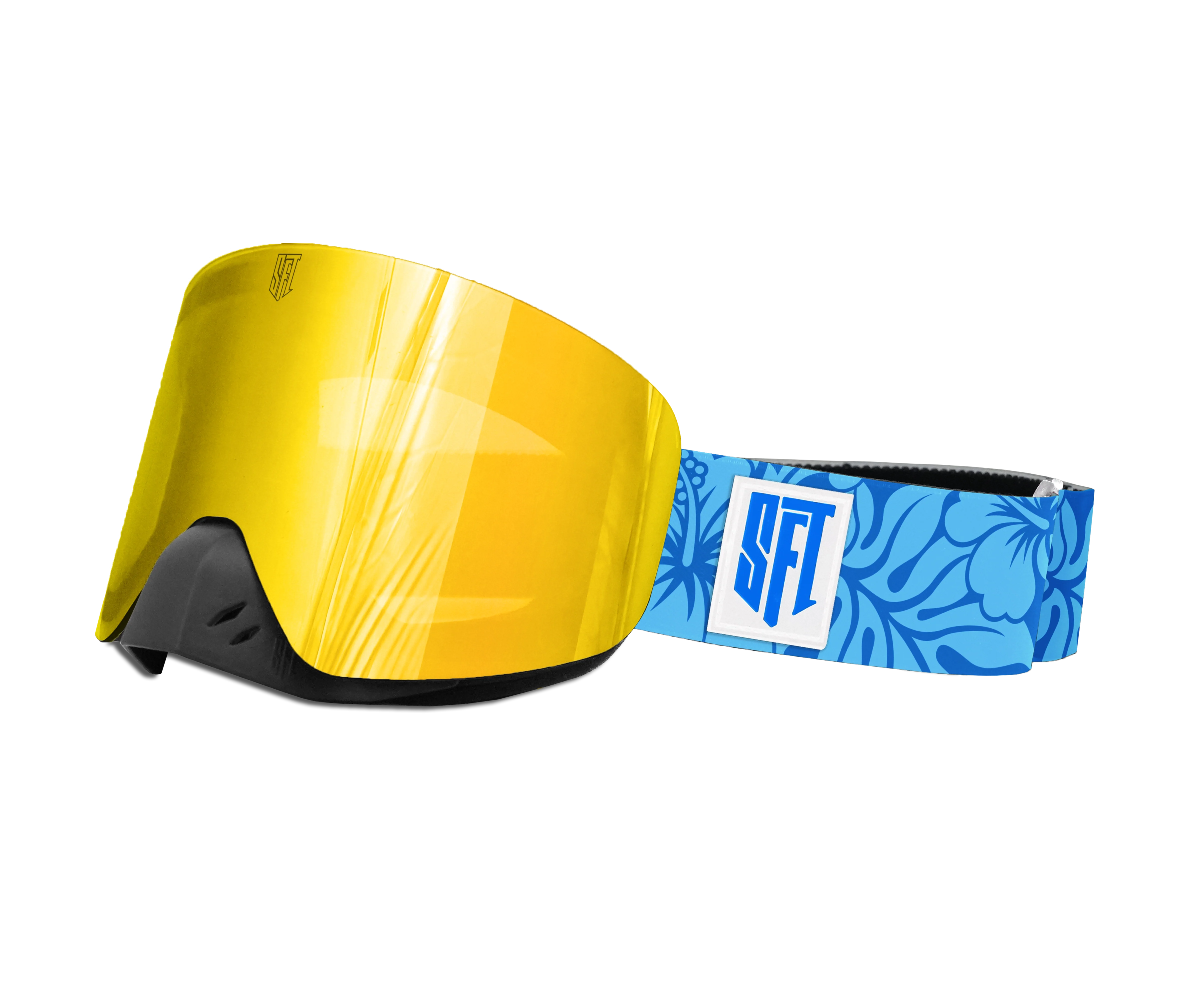 Fast Flower Blue Magnetic Goggles - Image 17