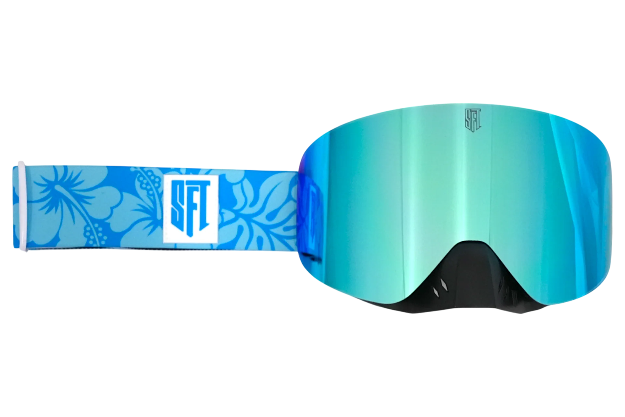 Fast Flower Blue Magnetic Goggles - Image 3