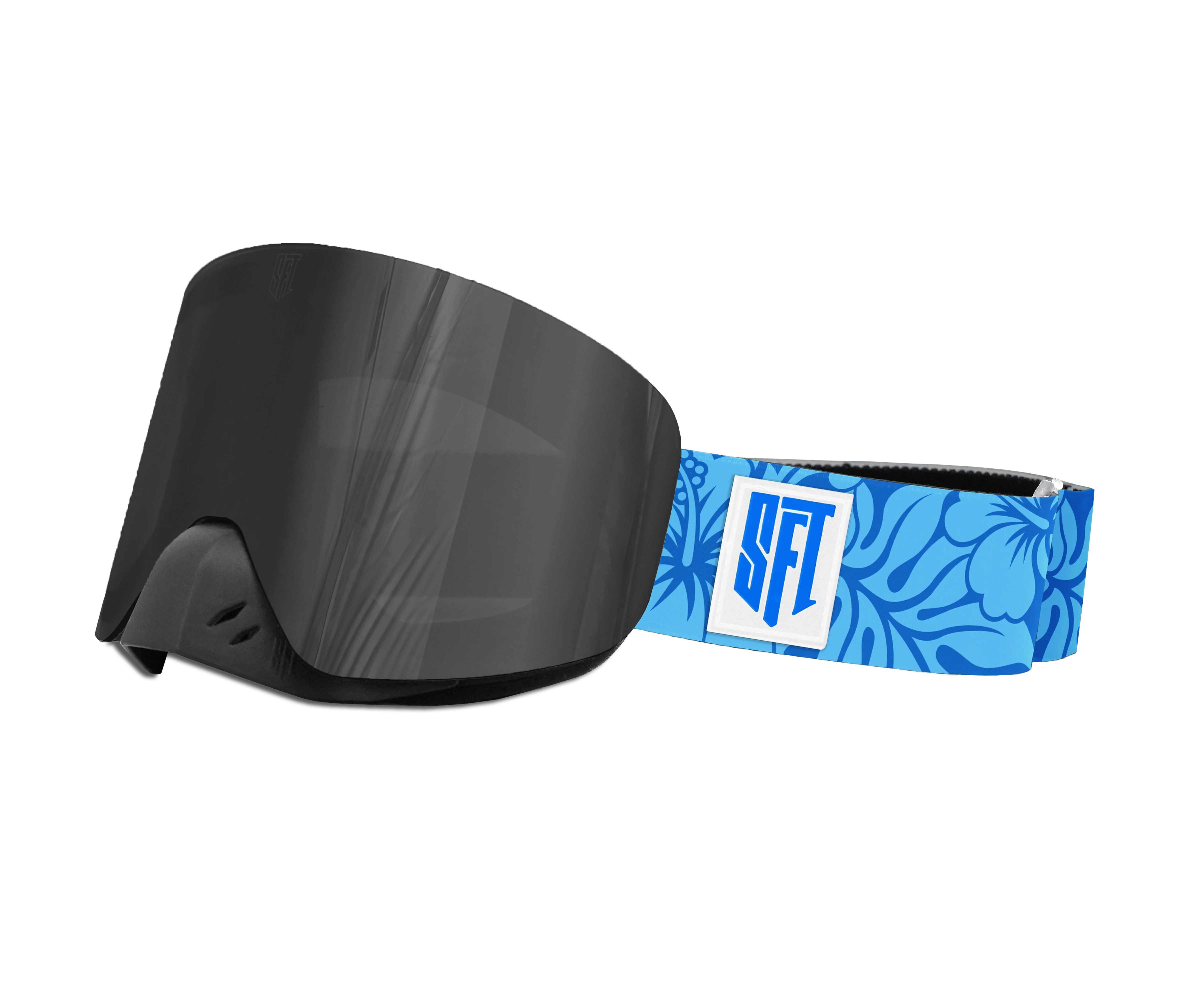 Fast Flower Blue Magnetic Goggles - Image 9