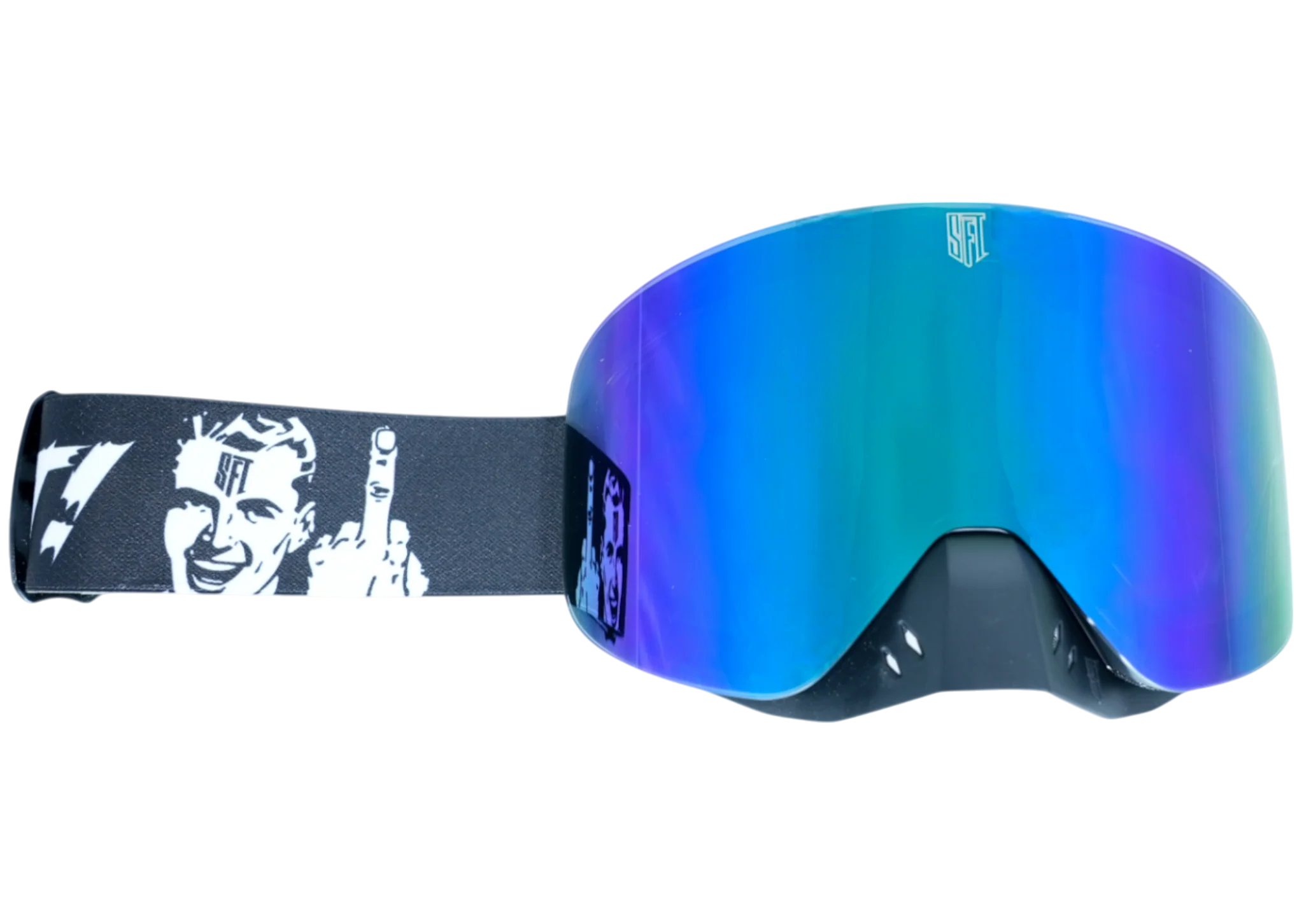 Fast Fuck It Black Magnetic Goggles - Image 8