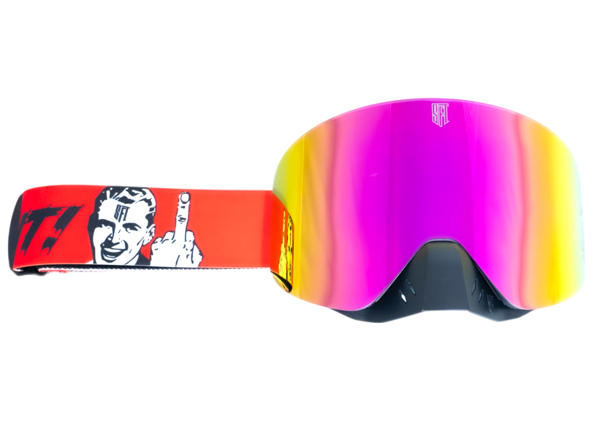 Fast Fuck It Red Magnetic Goggles - Image 10