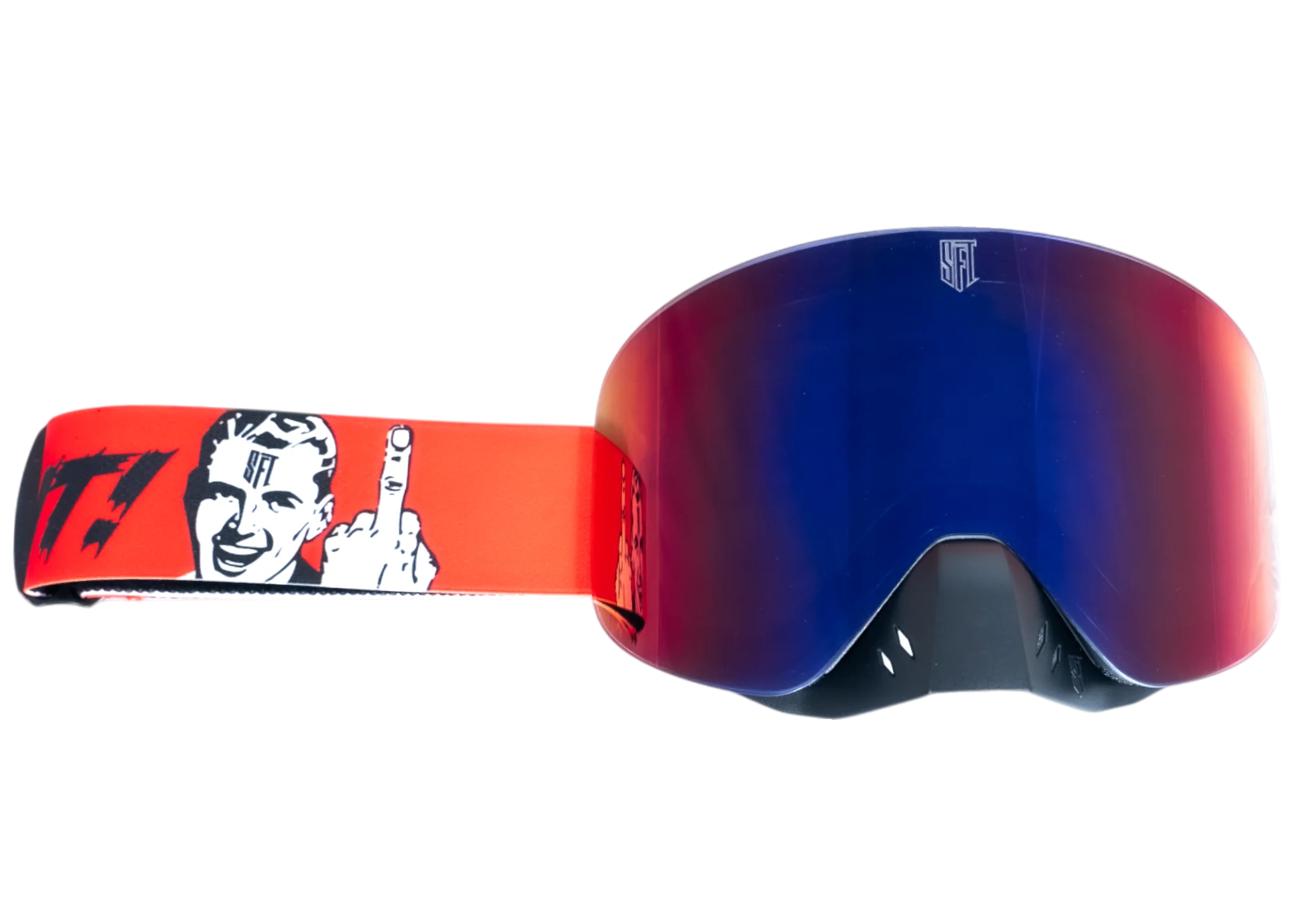 Fast Fuck It Red Magnetic Goggles - Image 11