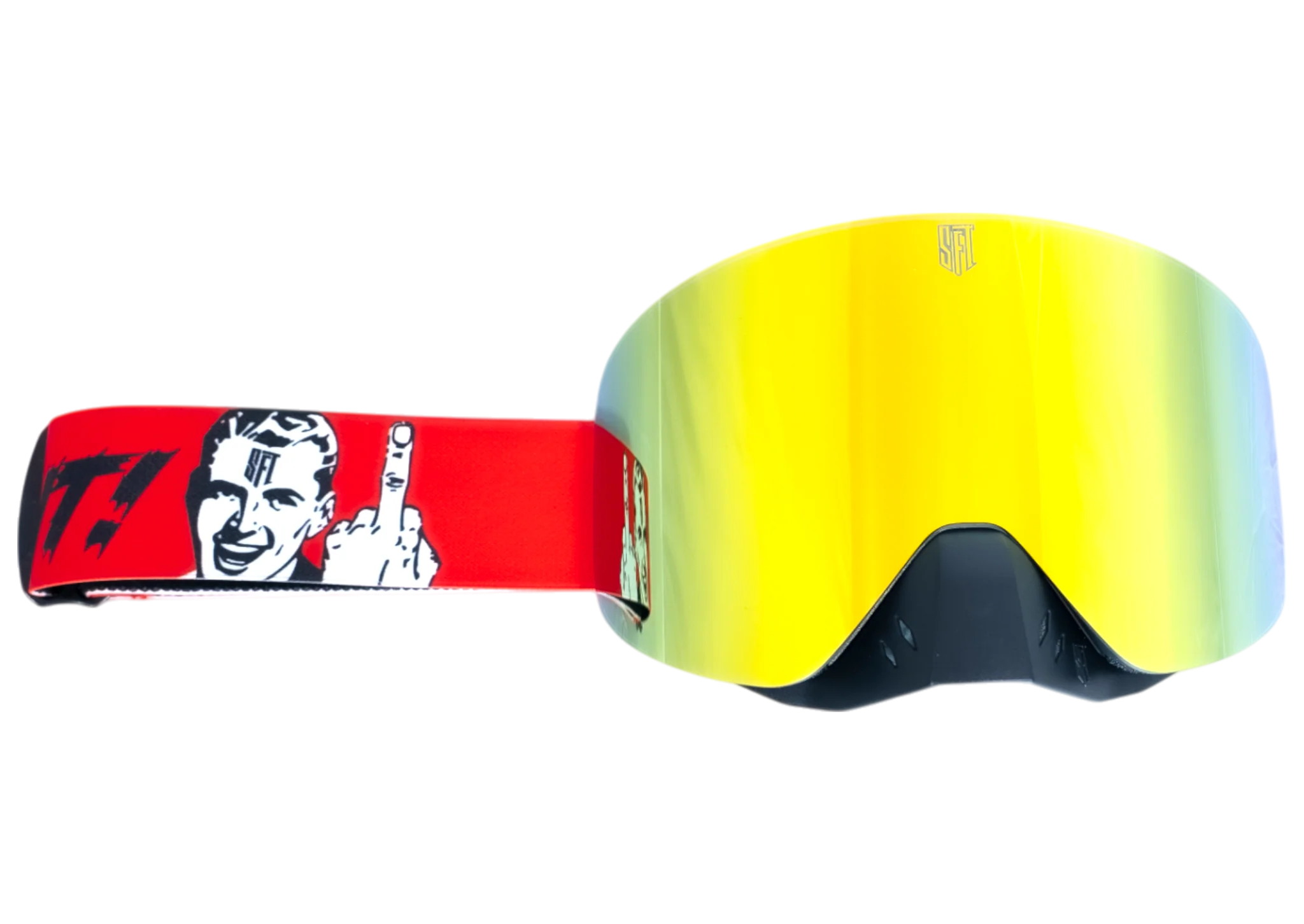 Fast Fuck It Red Magnetic Goggles - Image 13