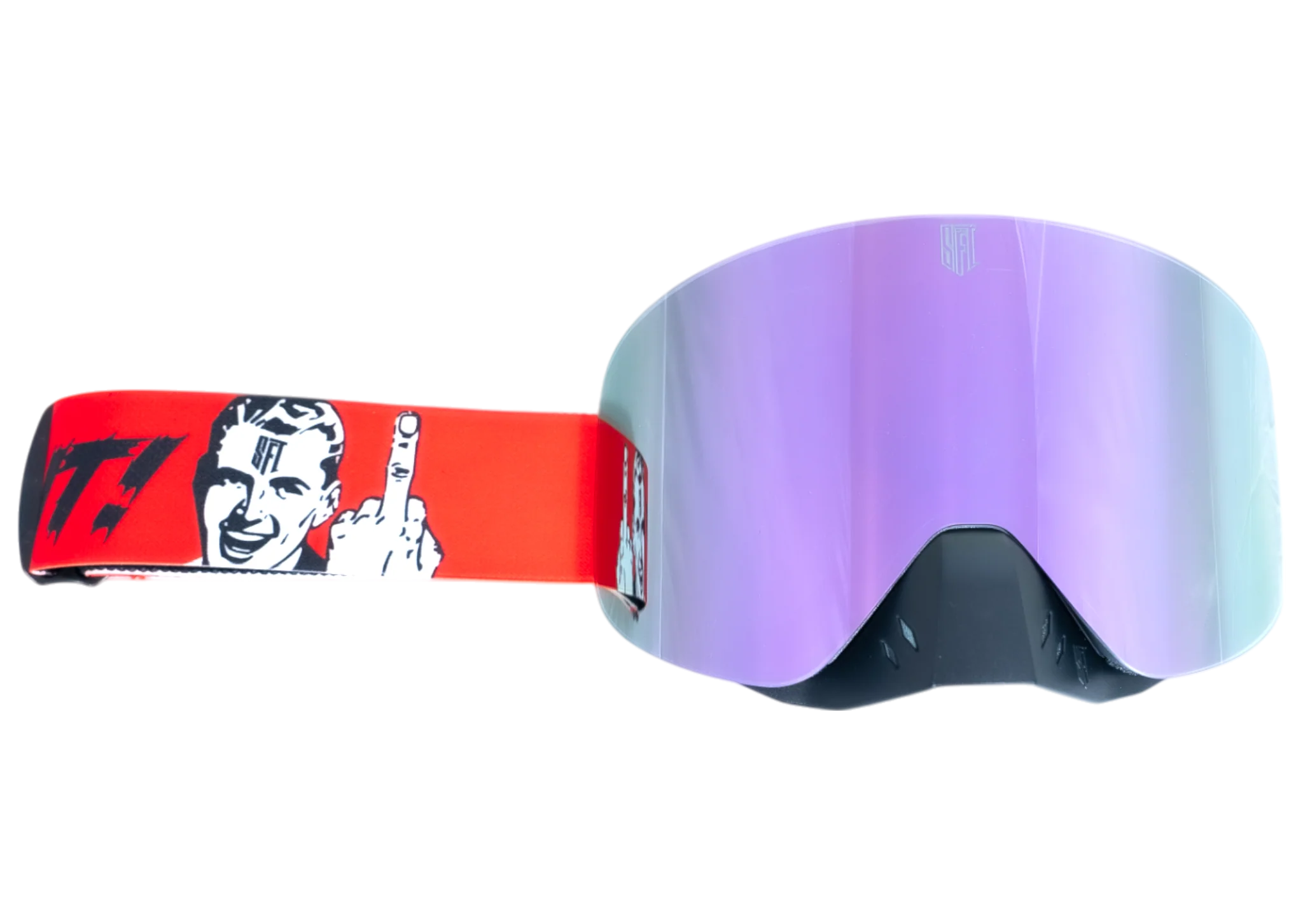 Fast Fuck It Red Magnetic Goggles - Image 15
