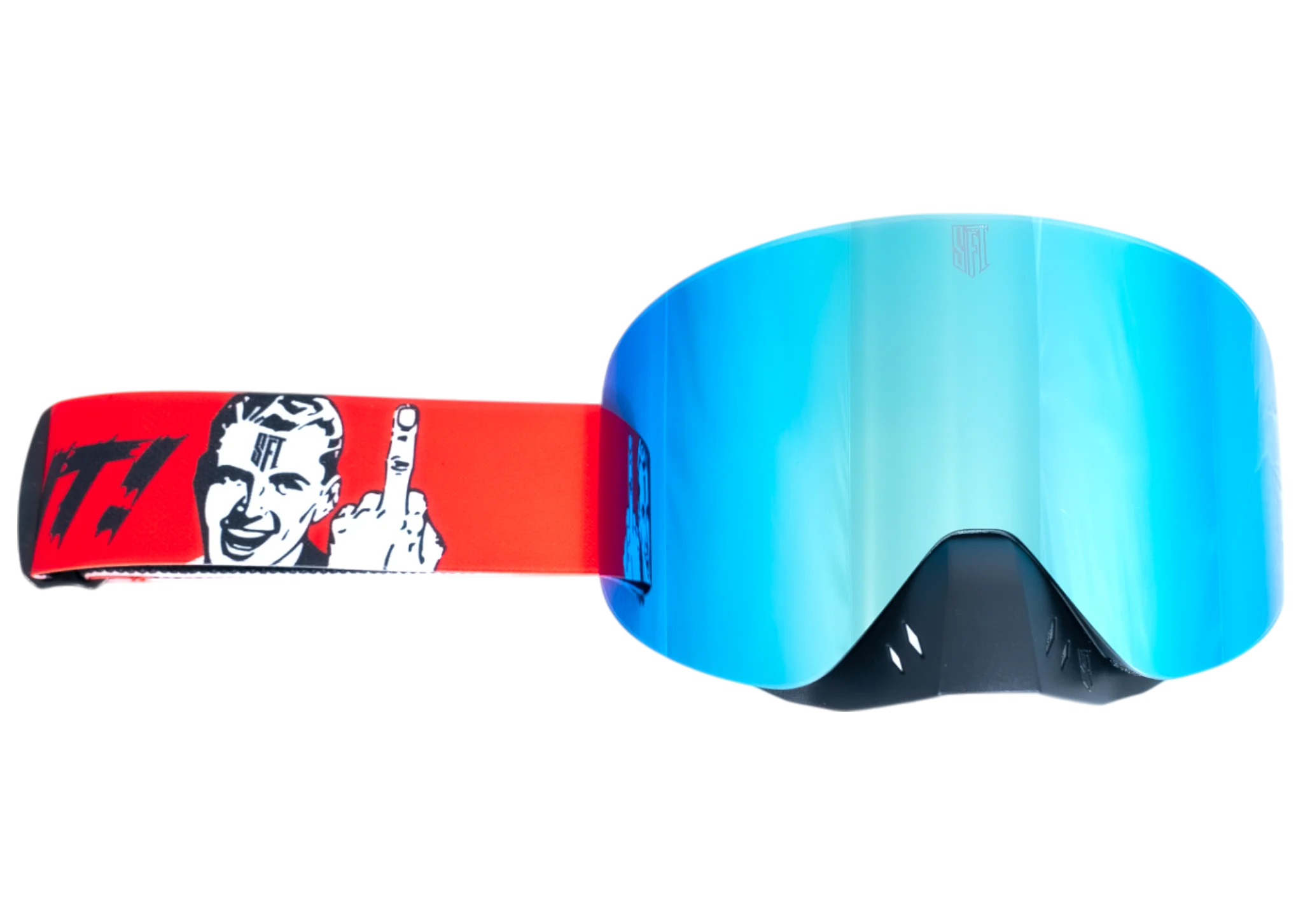 Fast Fuck It Red Magnetic Goggles - Image 16