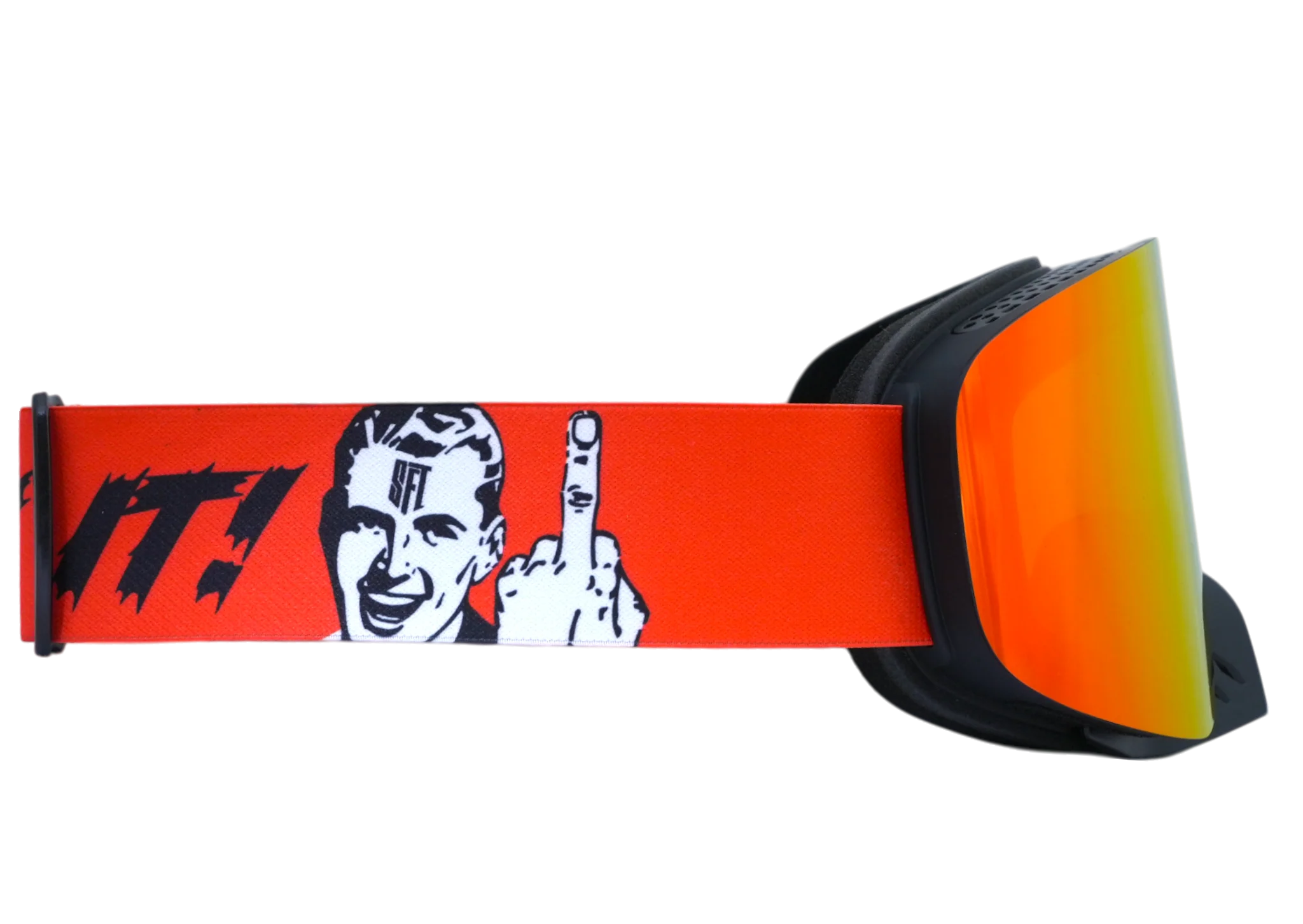 Fast Fuck It Red Magnetic Goggles - Image 3