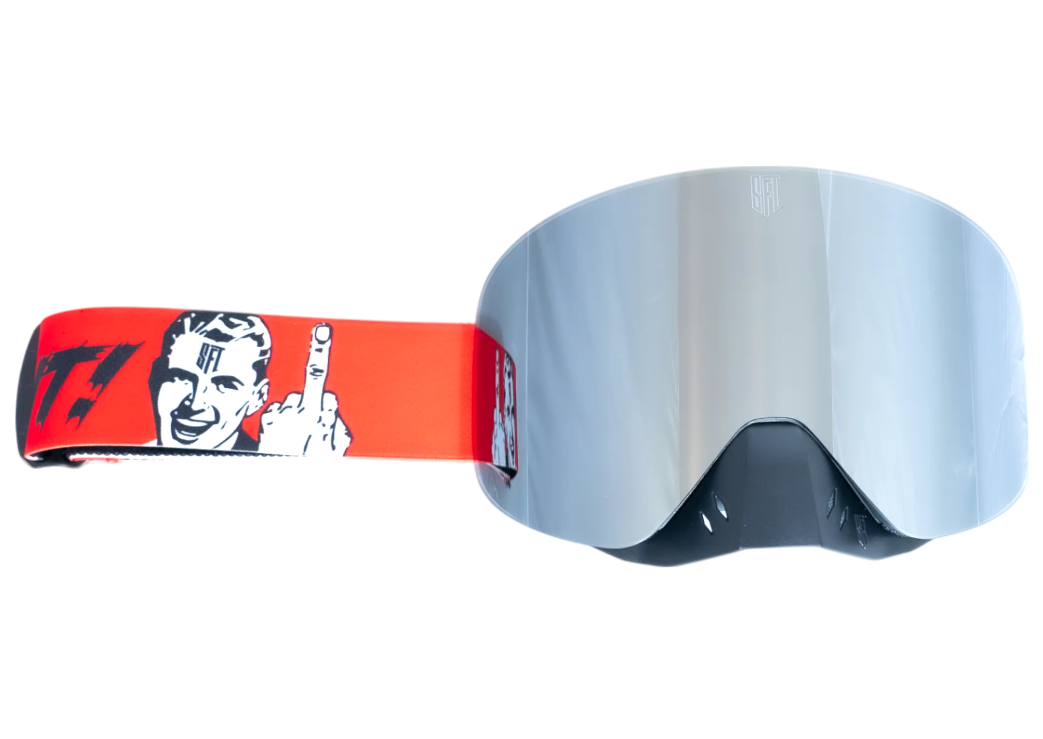 Fast Fuck It Red Magnetic Goggles - Image 8
