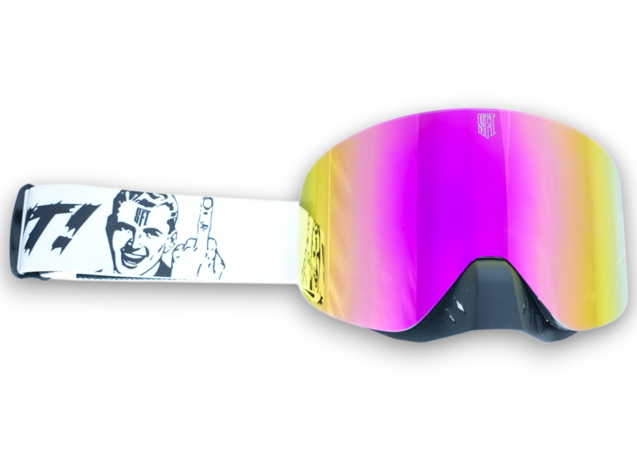 Fast Fuck It White Magnetic Goggles - Image 10
