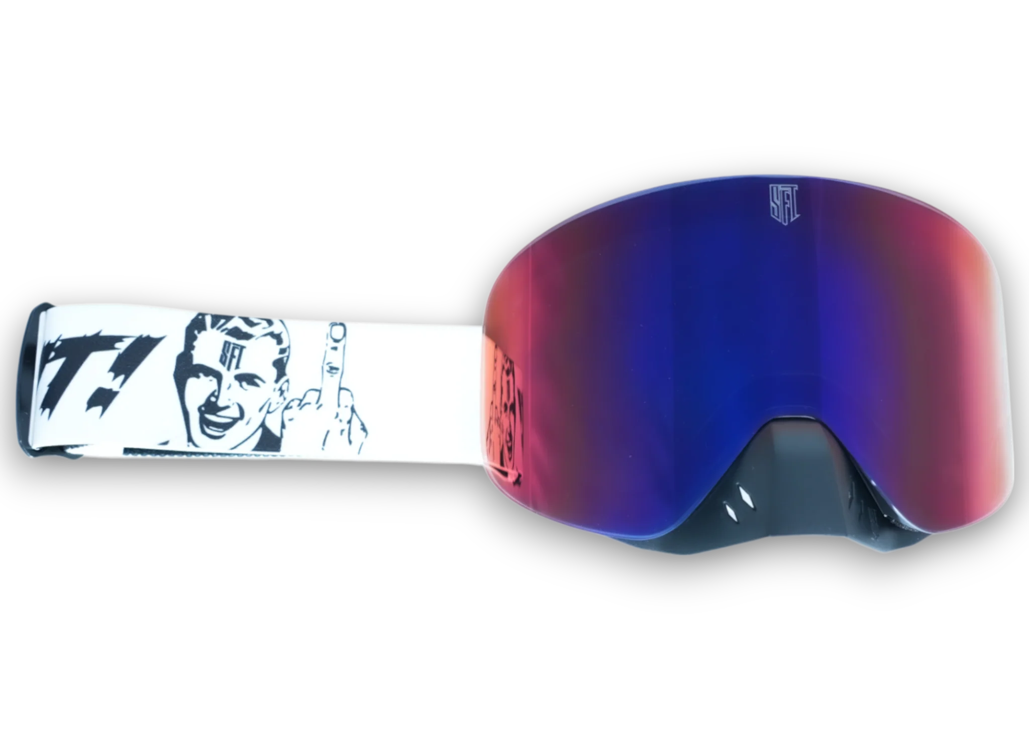 Fast Fuck It White Magnetic Goggles - Image 11