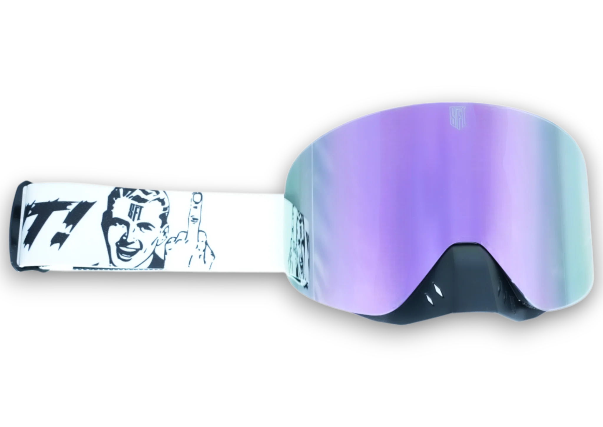 Fast Fuck It White Magnetic Goggles - Image 15