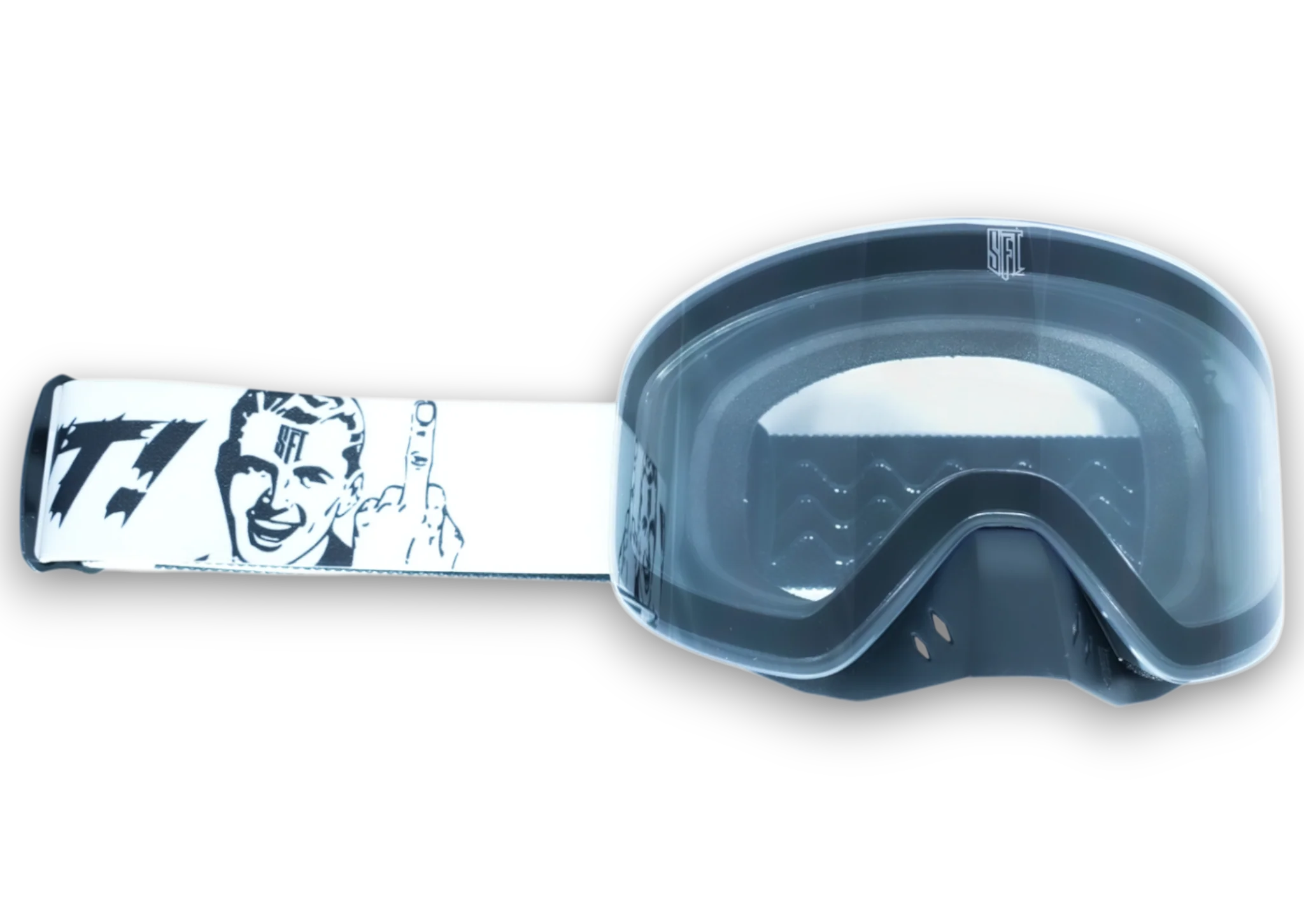 Fast Fuck It White Magnetic Goggles - Image 17