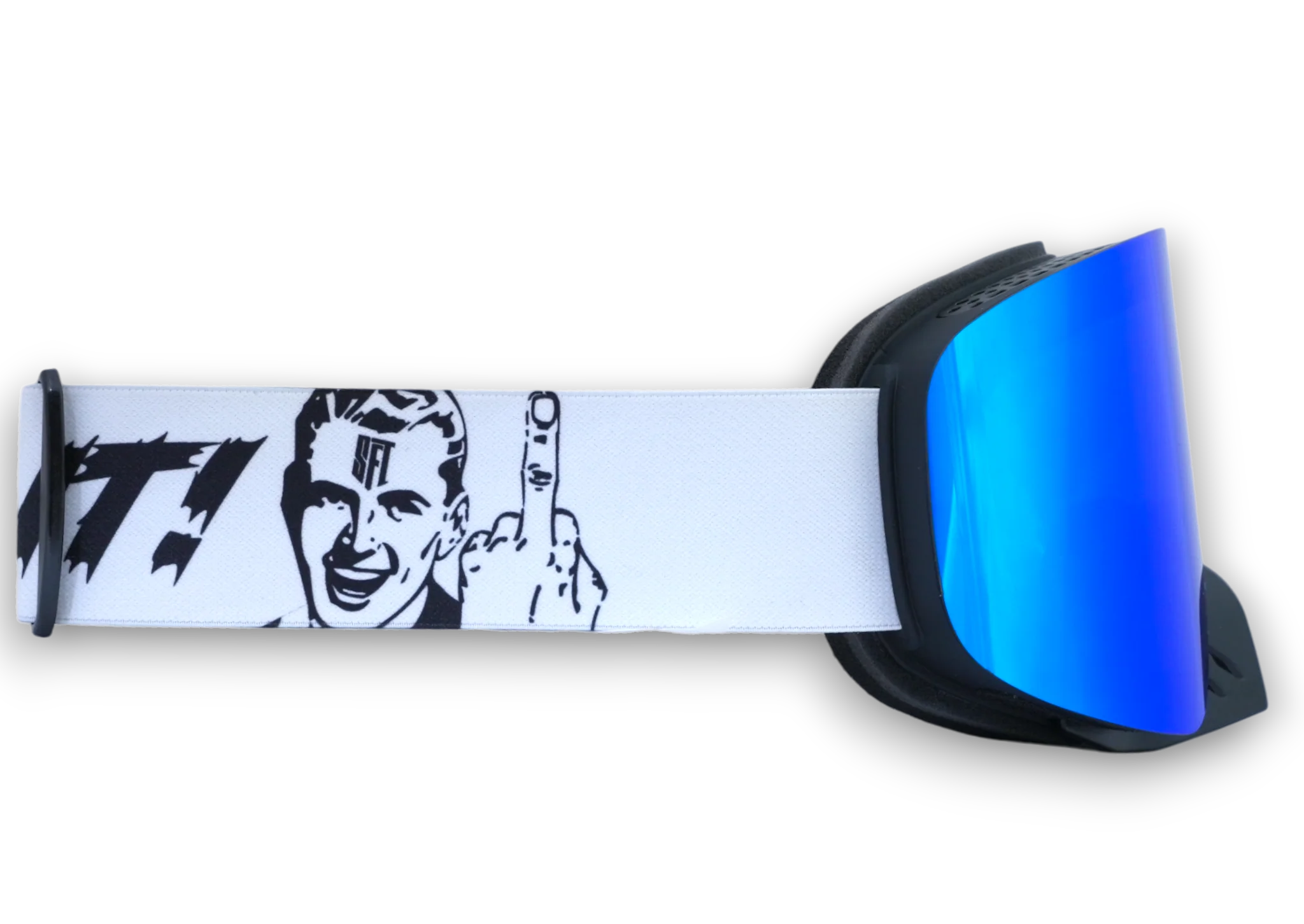 Fast Fuck It White Magnetic Goggles - Image 3