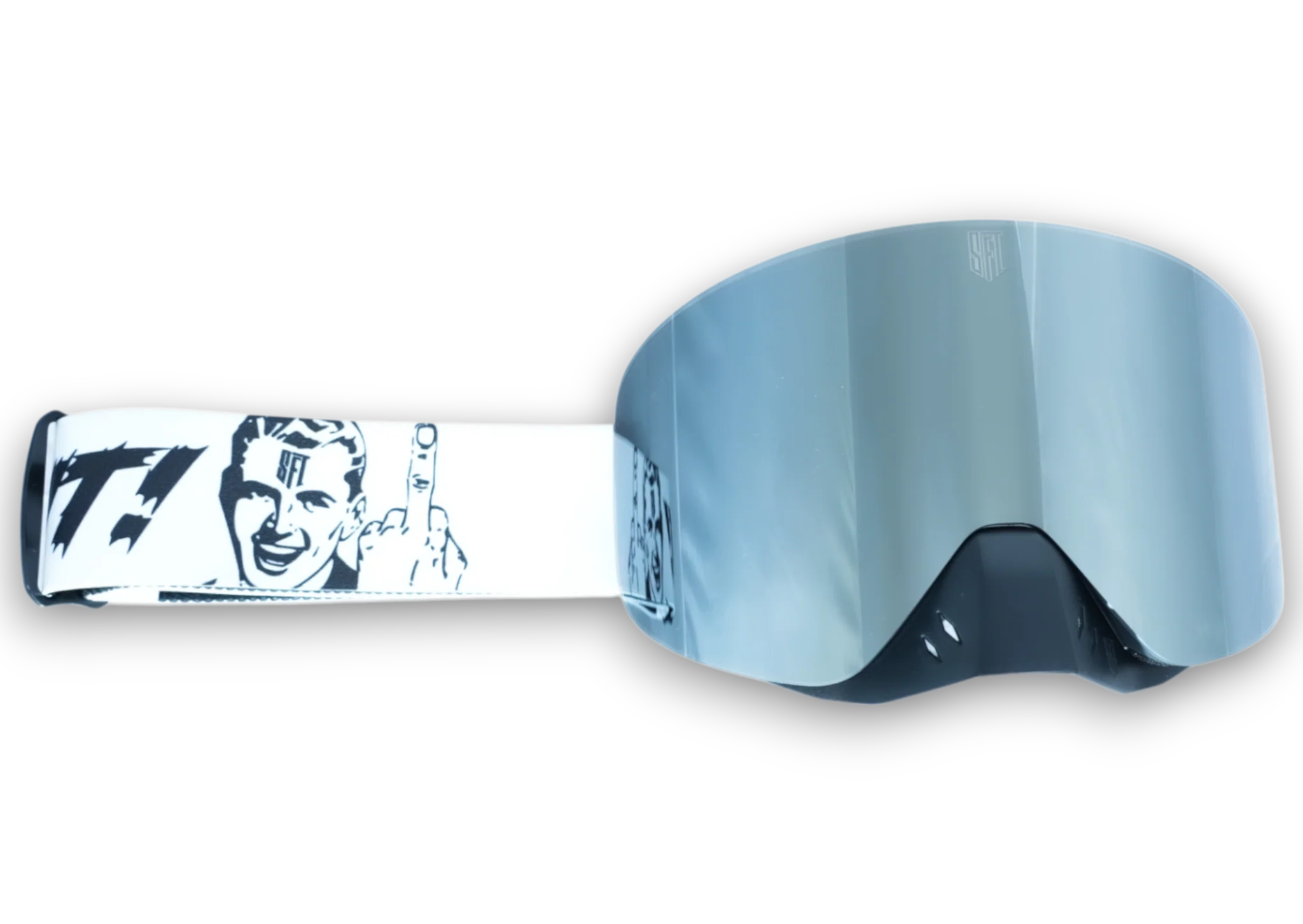 Fast Fuck It White Magnetic Goggles - Image 8