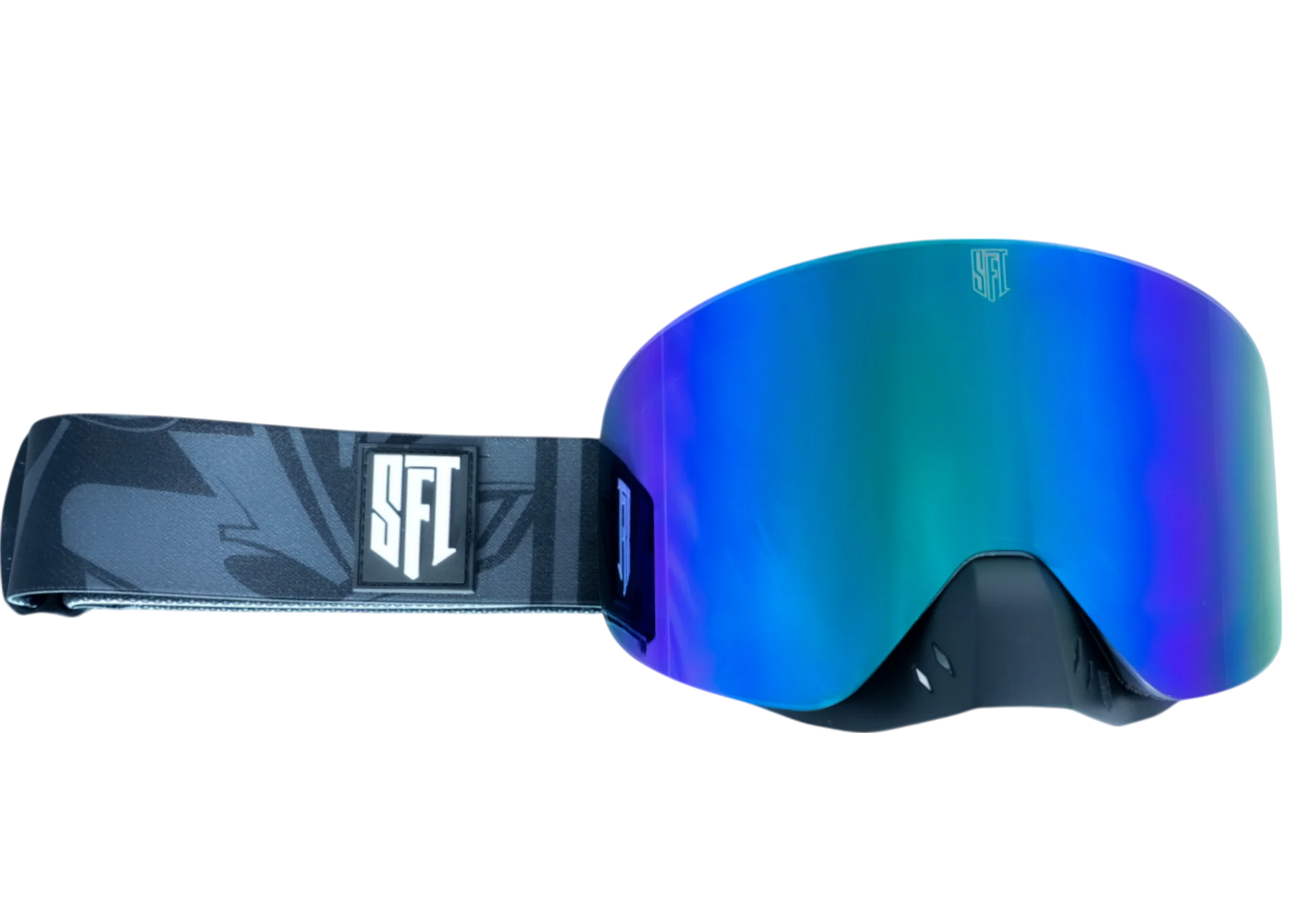 Fast Graffit Gray Magnetic Goggles