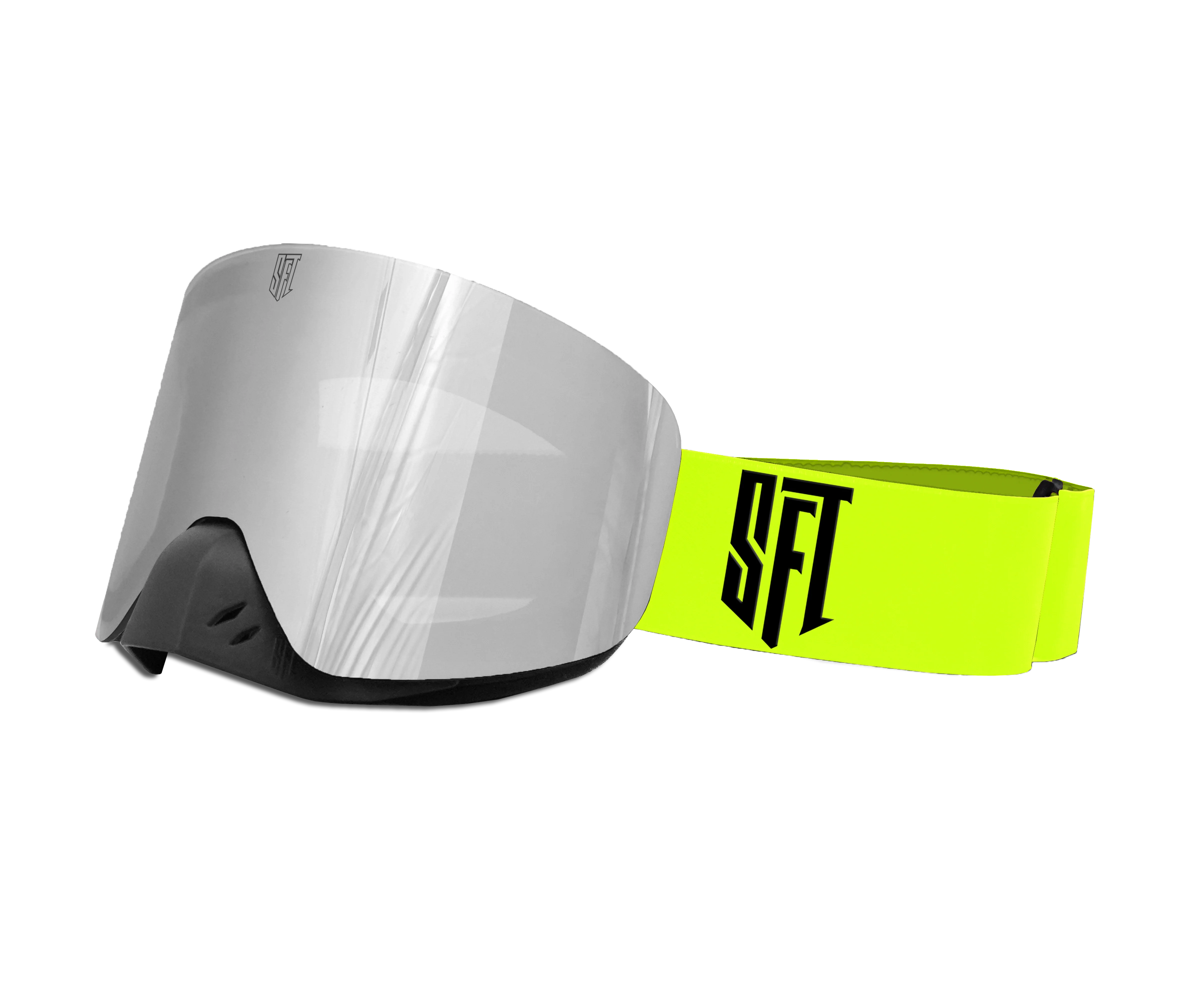 Fast Neon Yellow Magnetic Goggles - Image 13