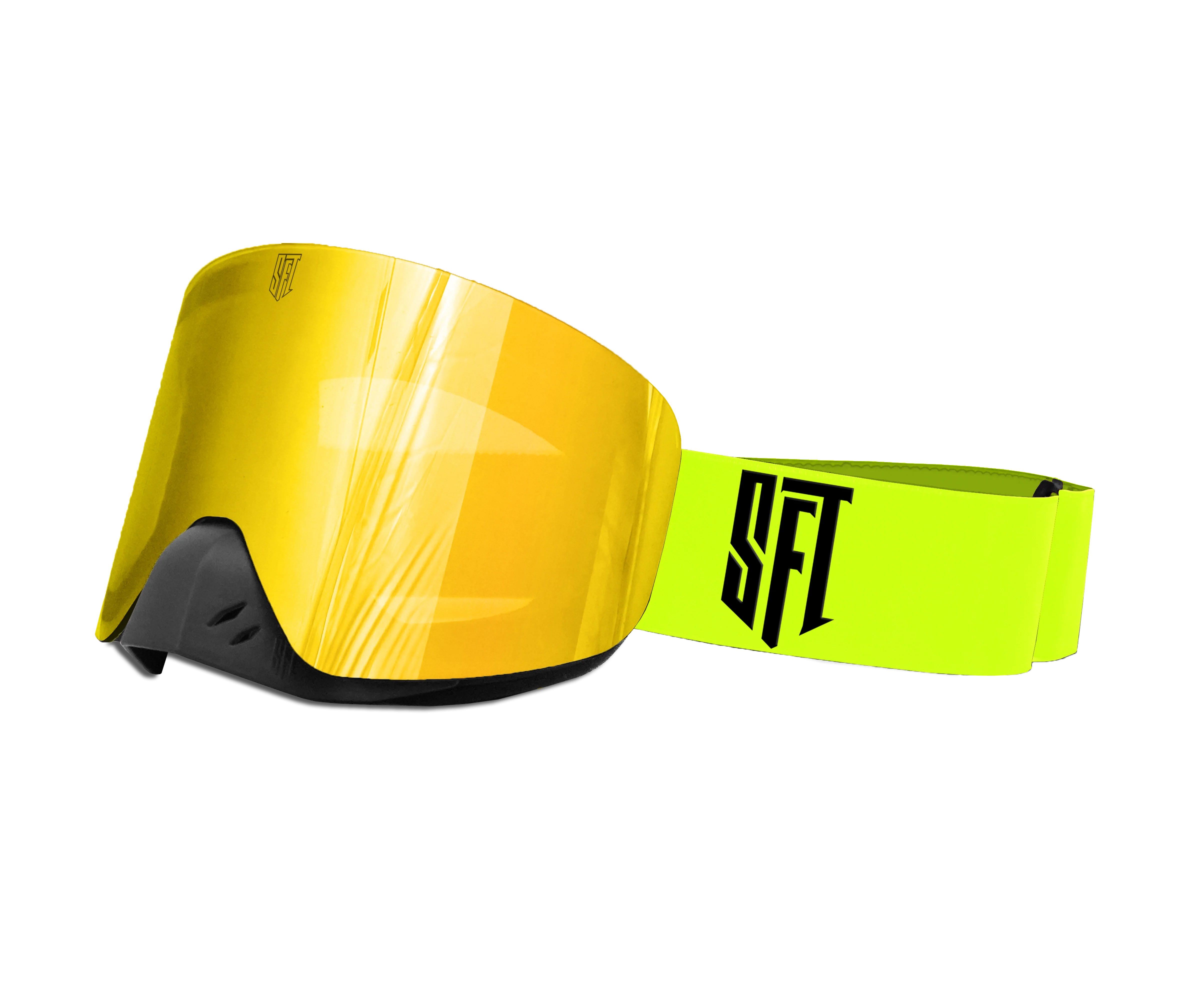 Fast Neon Yellow Magnetic Goggles - Image 17