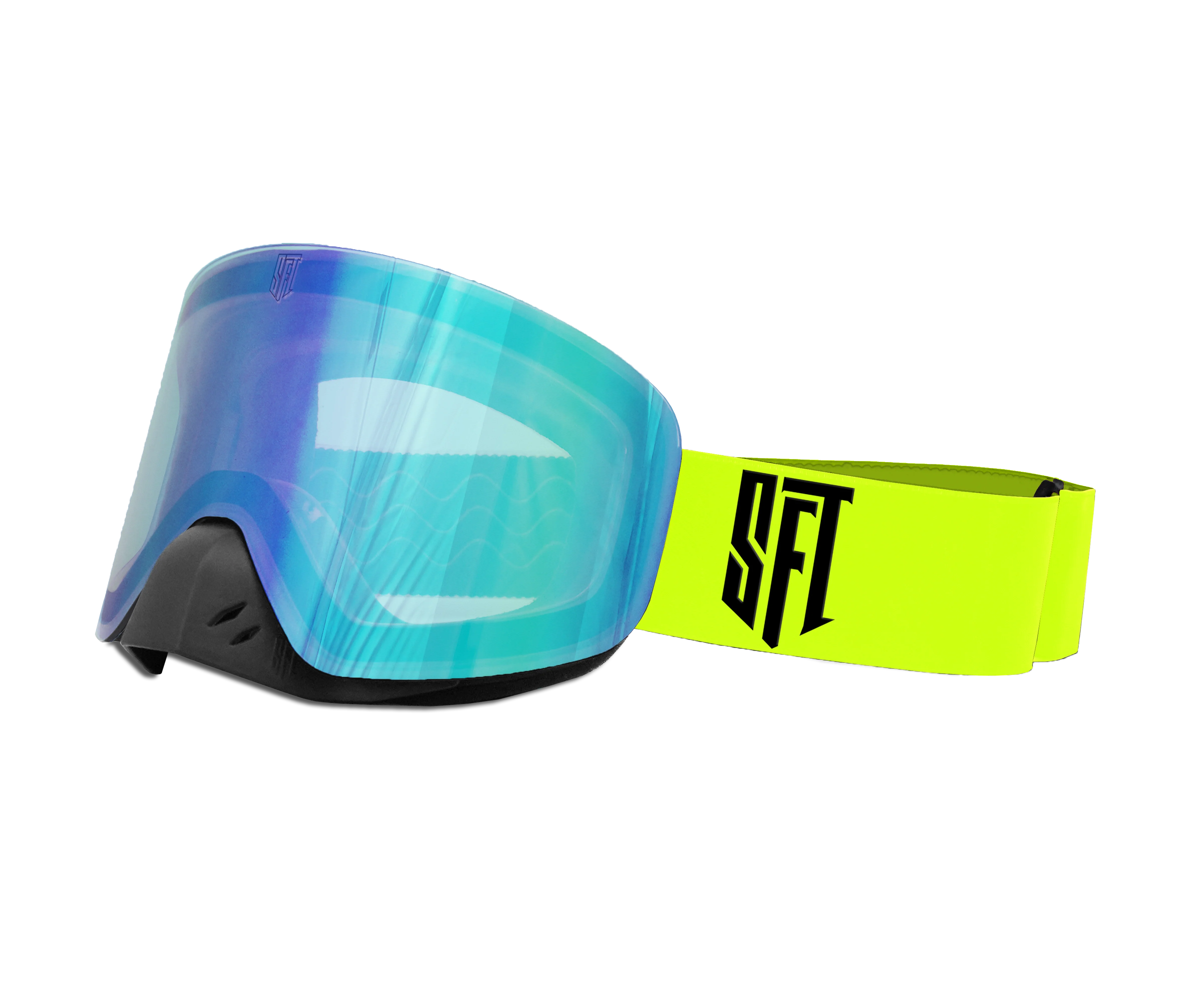 Fast Neon Yellow Magnetic Goggles - Image 19
