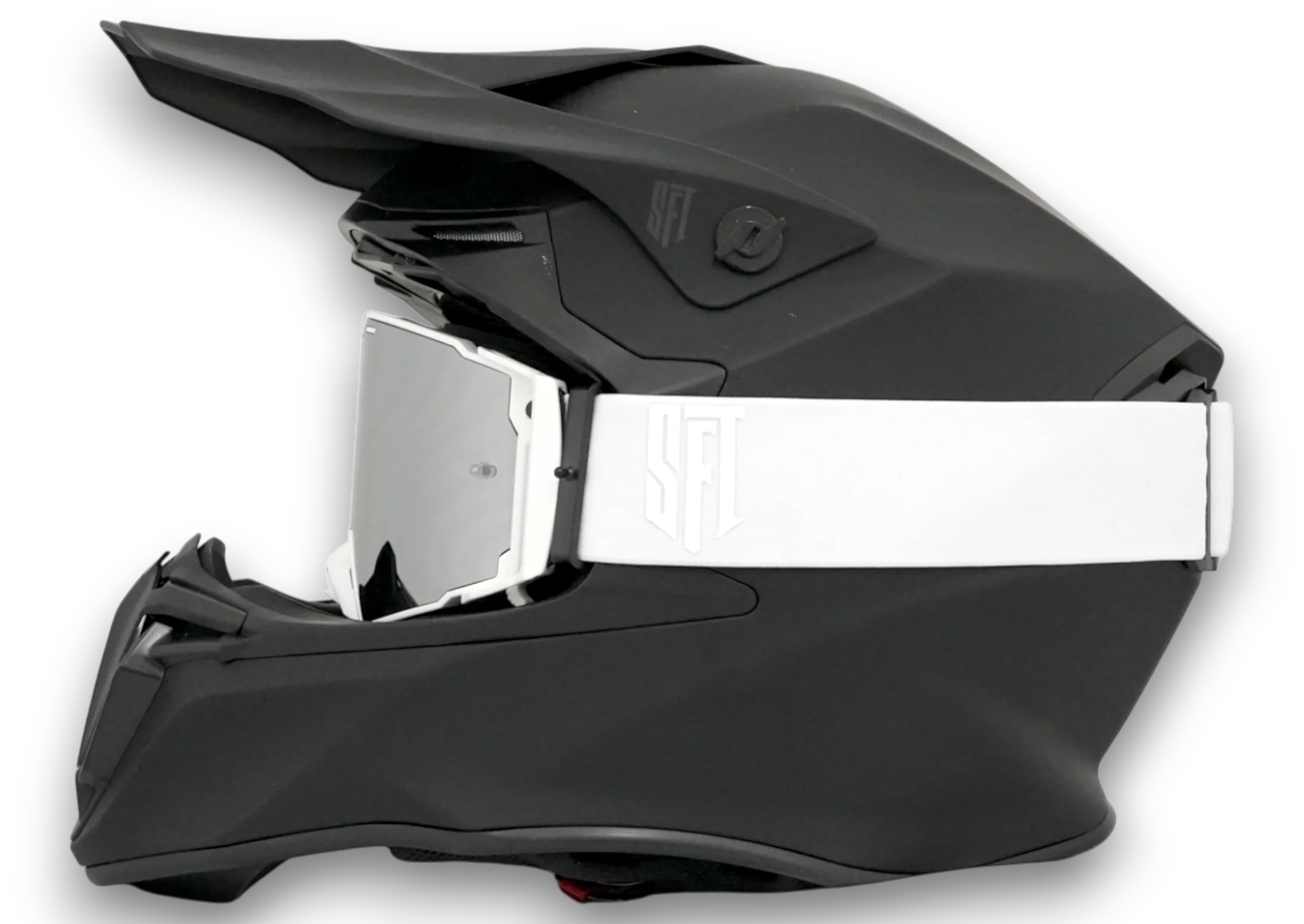 FlatOut All White Goggles - Image 3