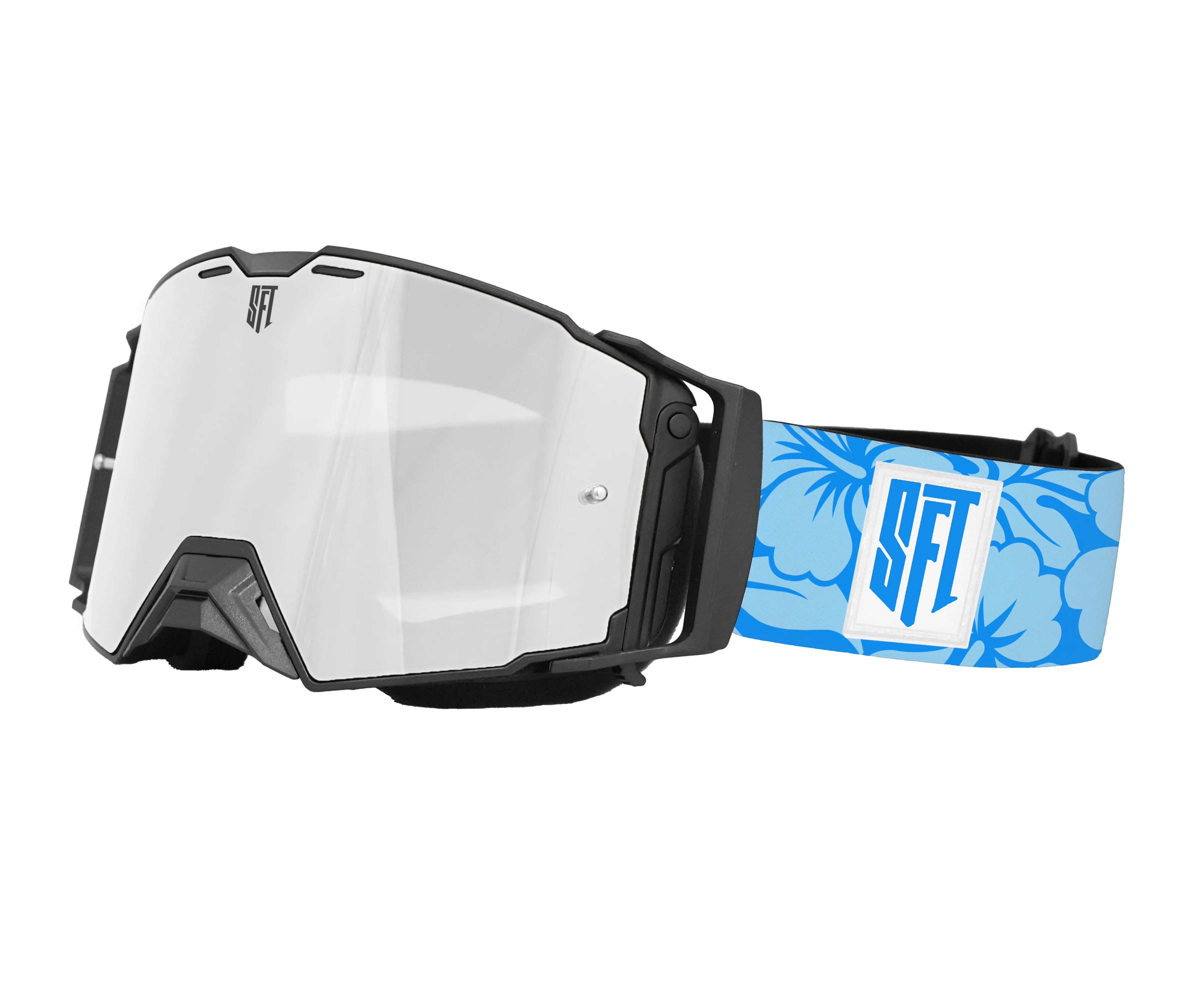 FlatOut Flower Blue Goggles - Image 10