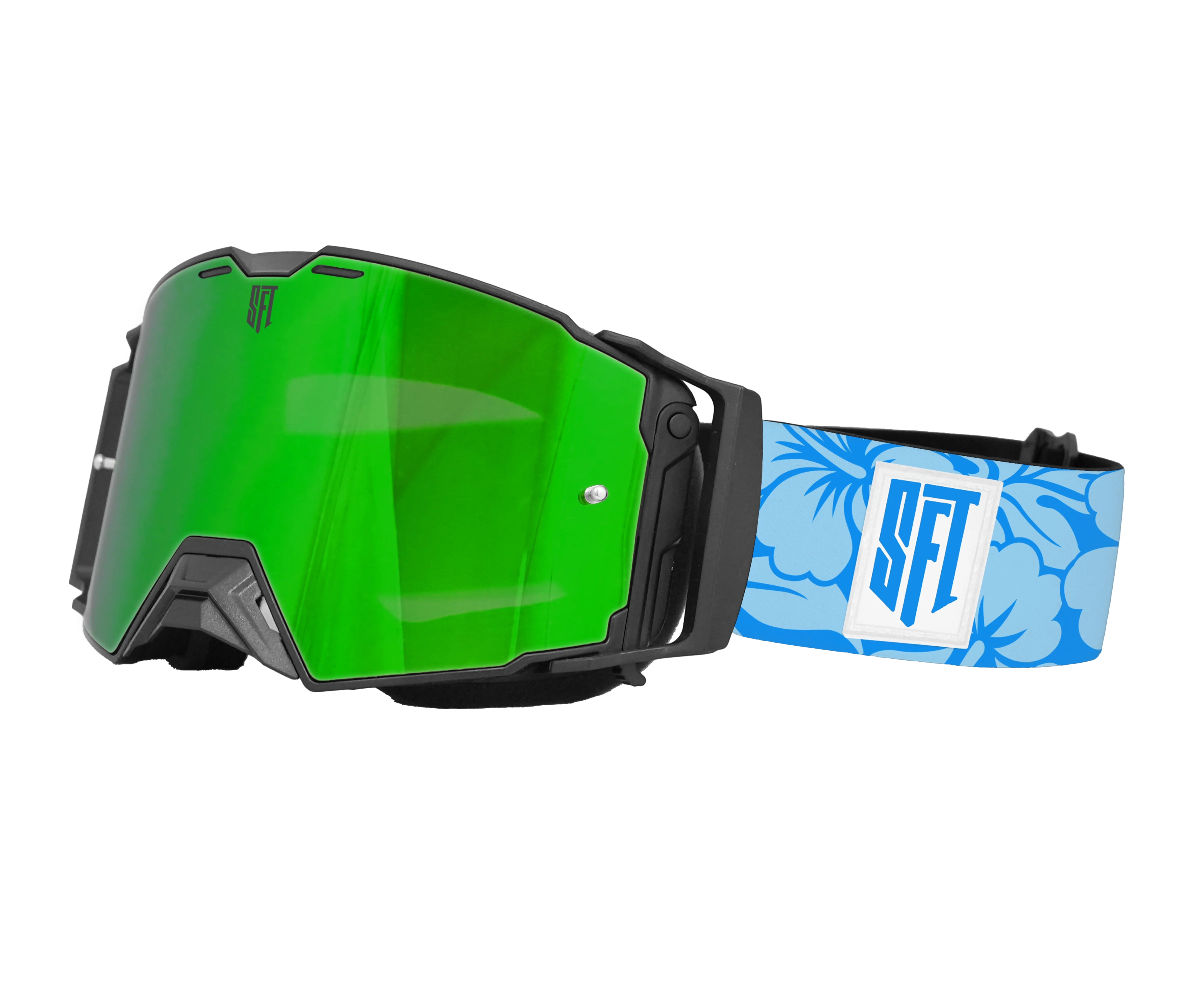 FlatOut Flower Blue Goggles - Image 11