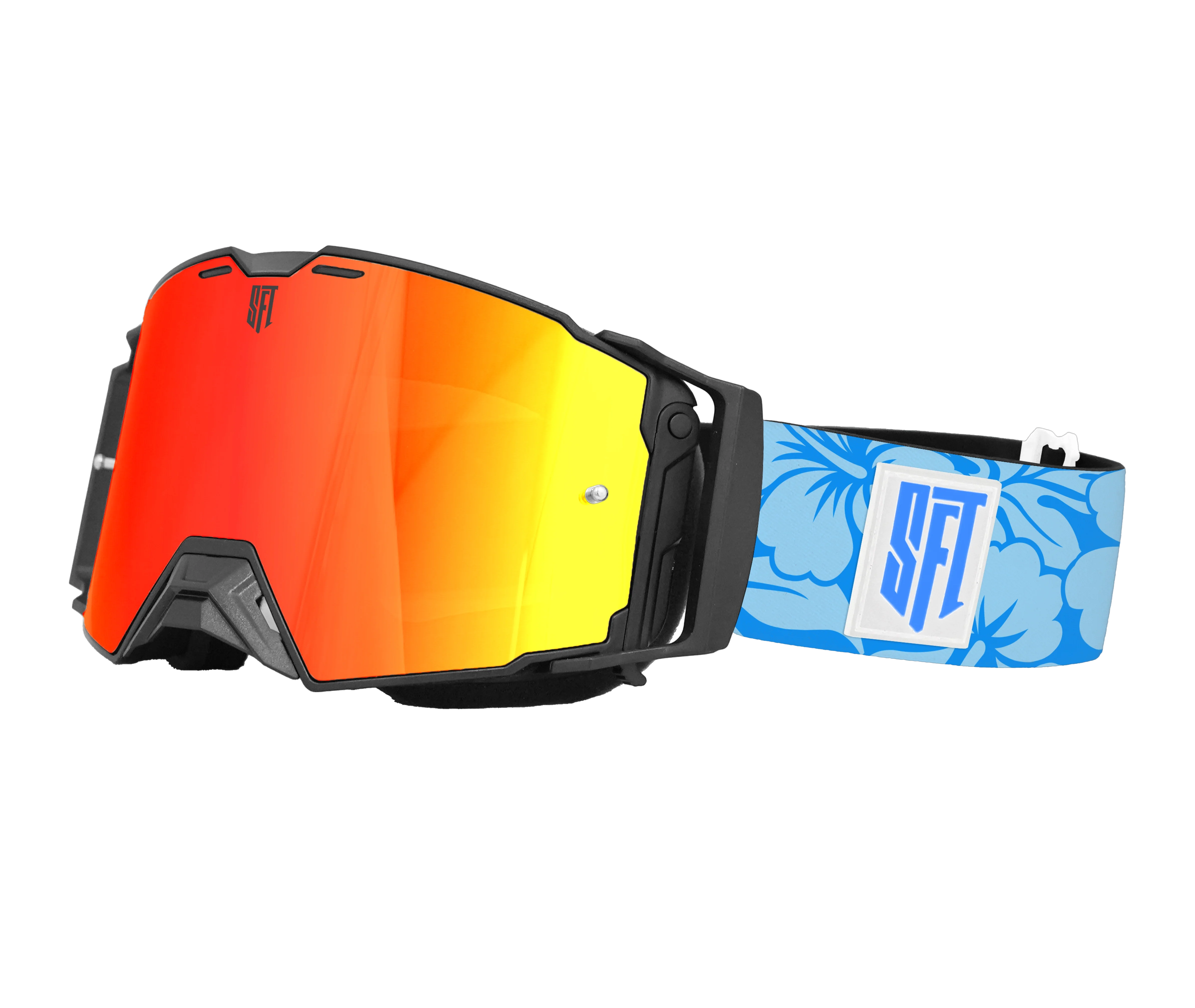 FlatOut Flower Blue Goggles - Image 12