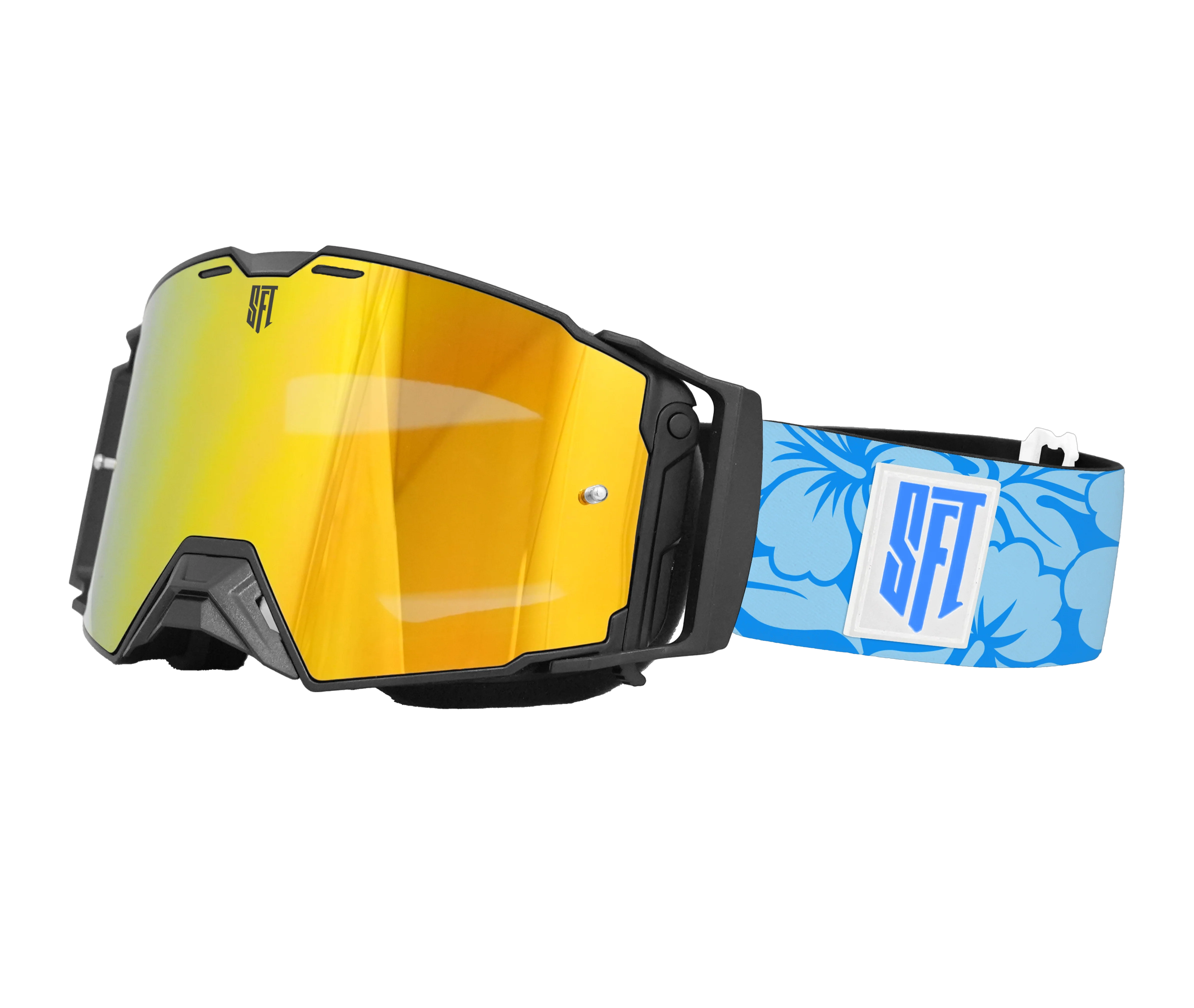 FlatOut Flower Blue Goggles - Image 14