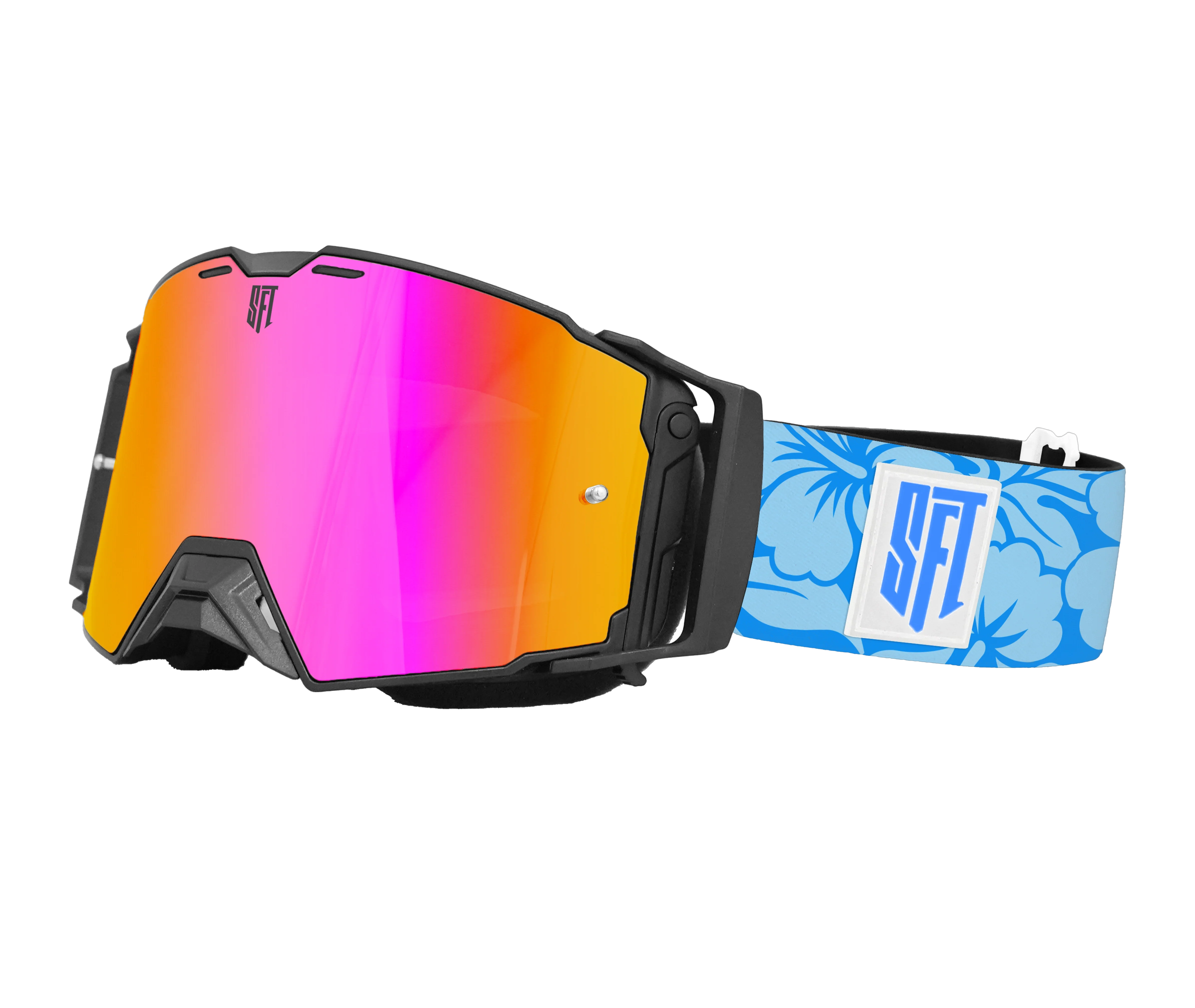 FlatOut Flower Blue Goggles - Image 17