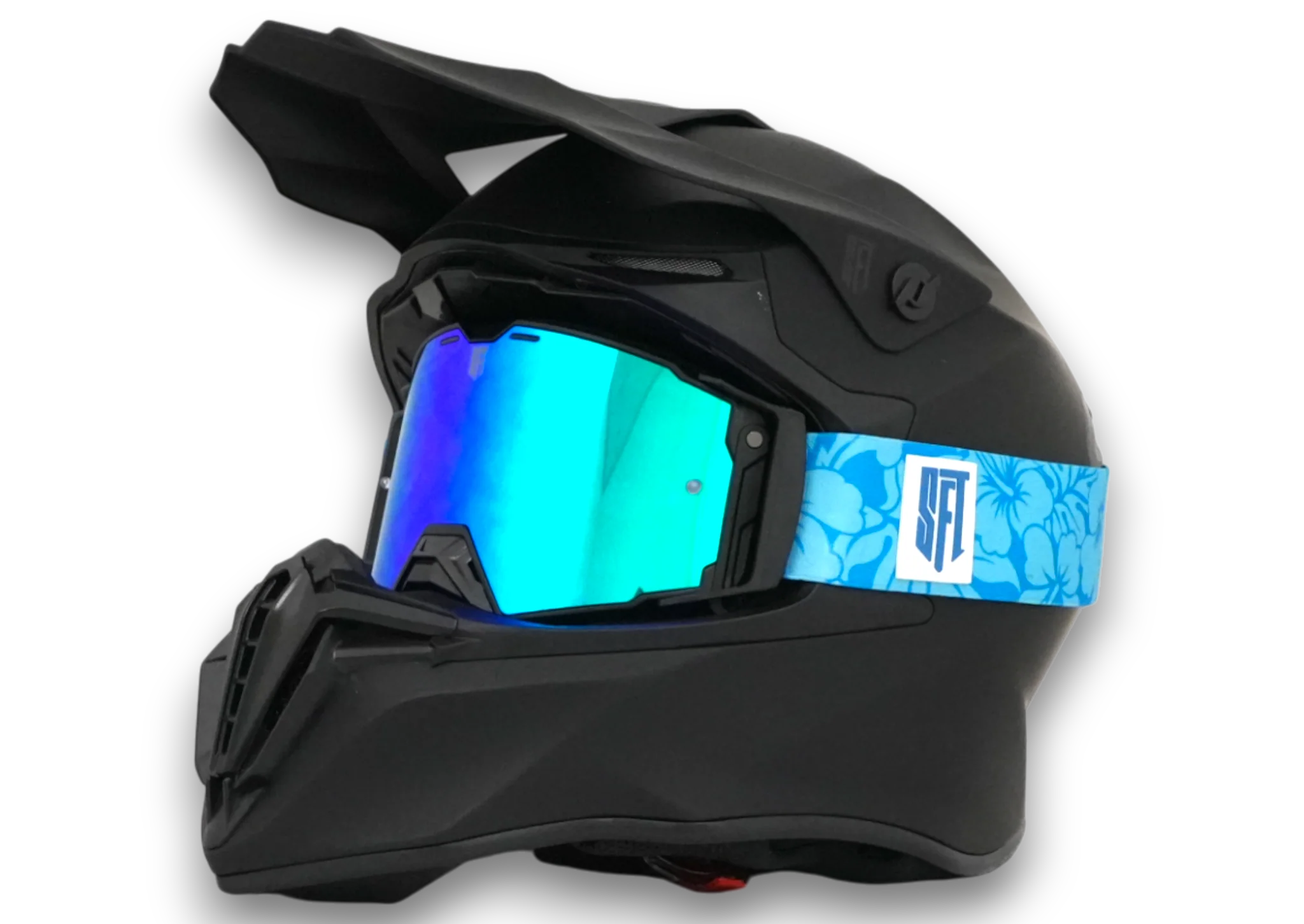 FlatOut Flower Blue Goggles - Image 2