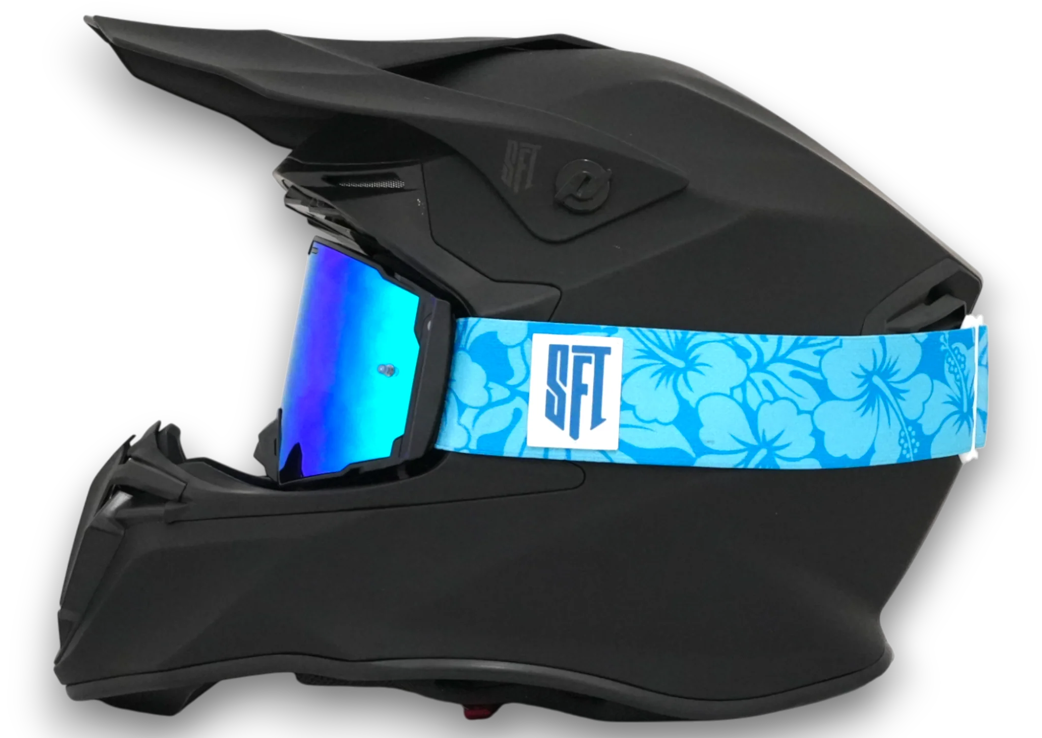 FlatOut Flower Blue Goggles - Image 3